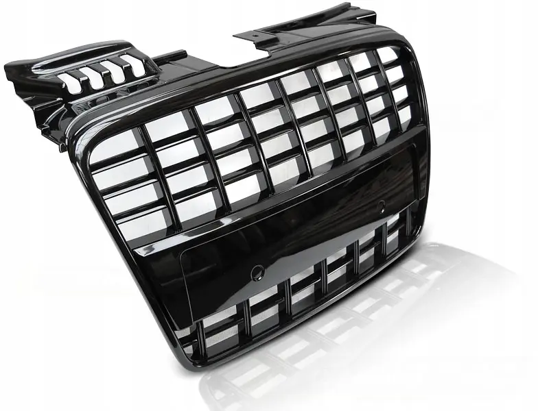 Grill Audi A4 B7 2004 - 2008 | SPORT GLOSSY BLACK FRAME