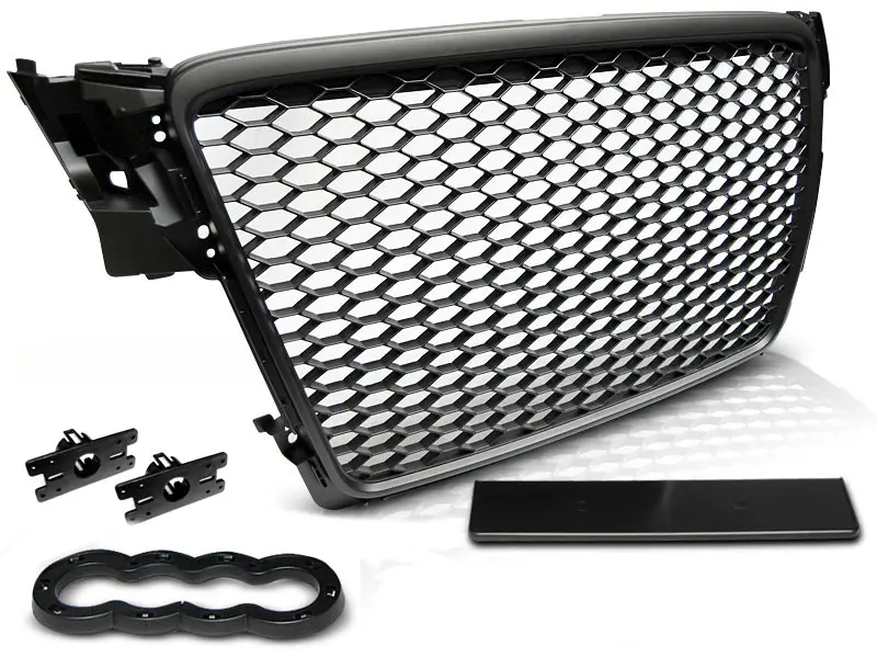 Grill Audi A4 B8 2007 - 2011 | SPORT BLACK – bilde 2