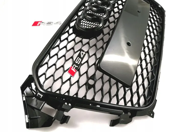 Grill Audi A4 B8 Facelift 2011 - 2015 │ RS4 Style med PDC Image 1