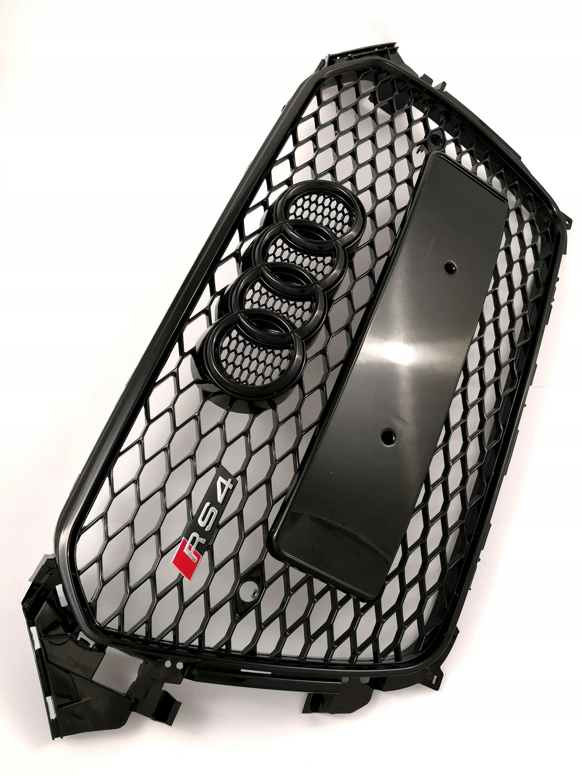 Grill Audi A4 B8 Facelift 2011 - 2015 │ RS4 Style med PDC Image 2