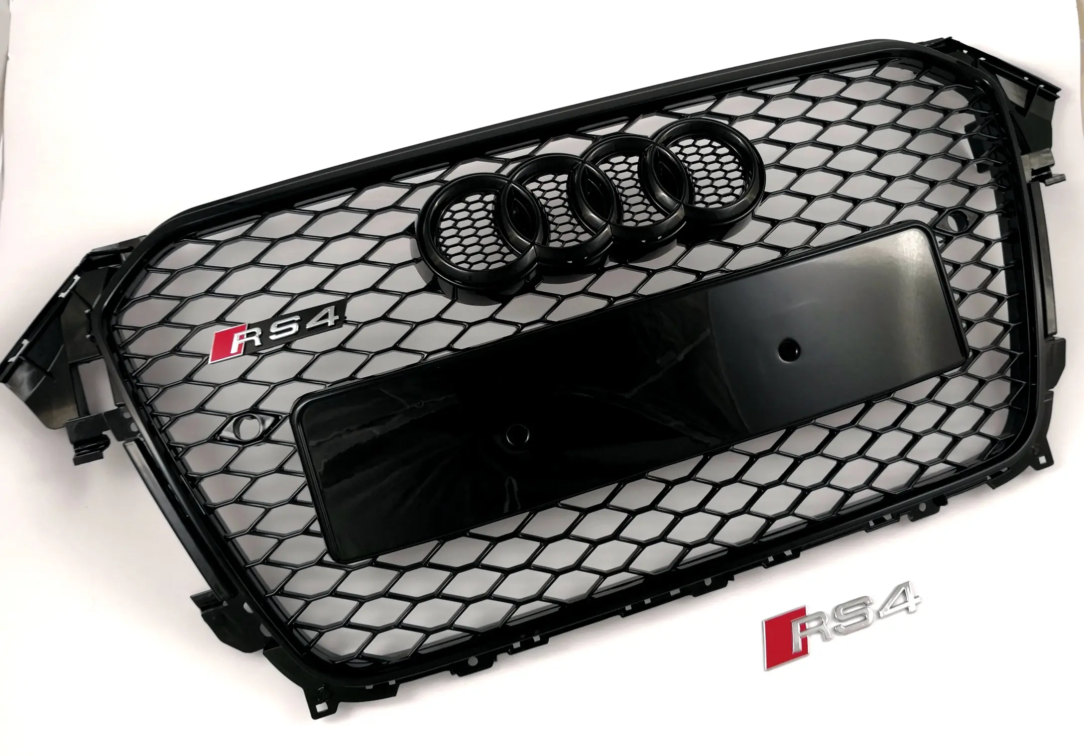 Grill Audi A4 B8 Facelift 2011 - 2015 │ RS4 Style med PDC Image 4