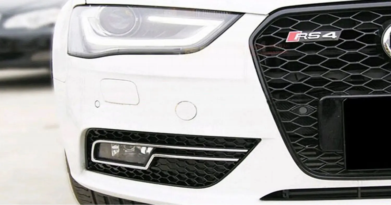 Grill Audi A4 B8 Facelift 2011 - 2015 │ RS4 Style med PDC Image 7