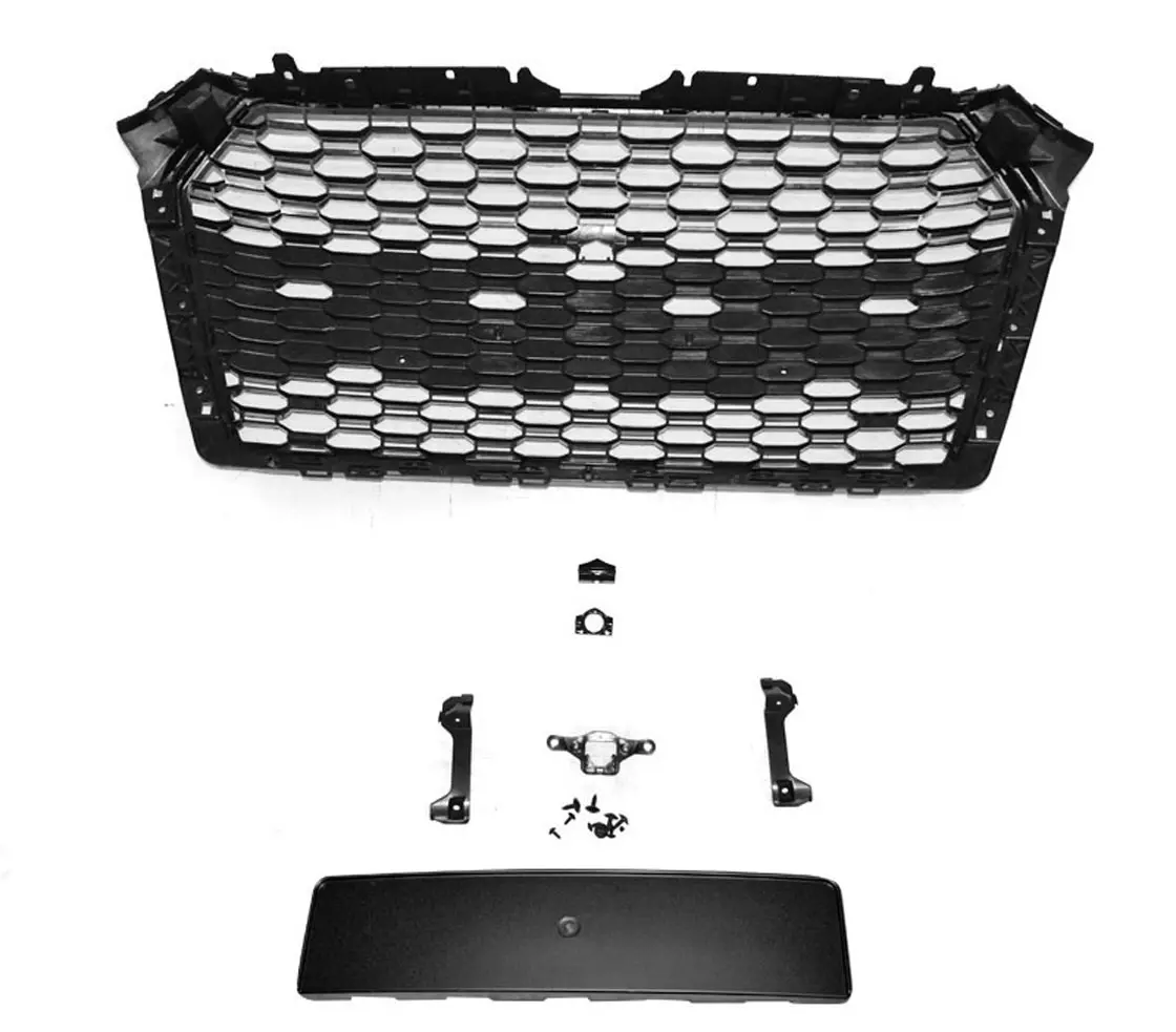 Grill Audi A4 B9 2015 - 2019 | SPORT CHROME BLACK