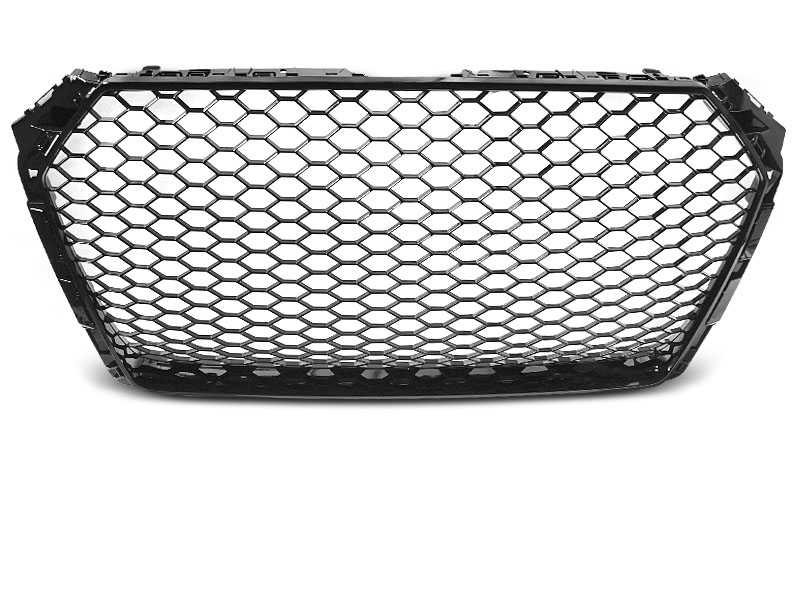 Grill Audi A4 B9 2015 - 2019 | SPORT GLOSSY BLACK – bilde 2