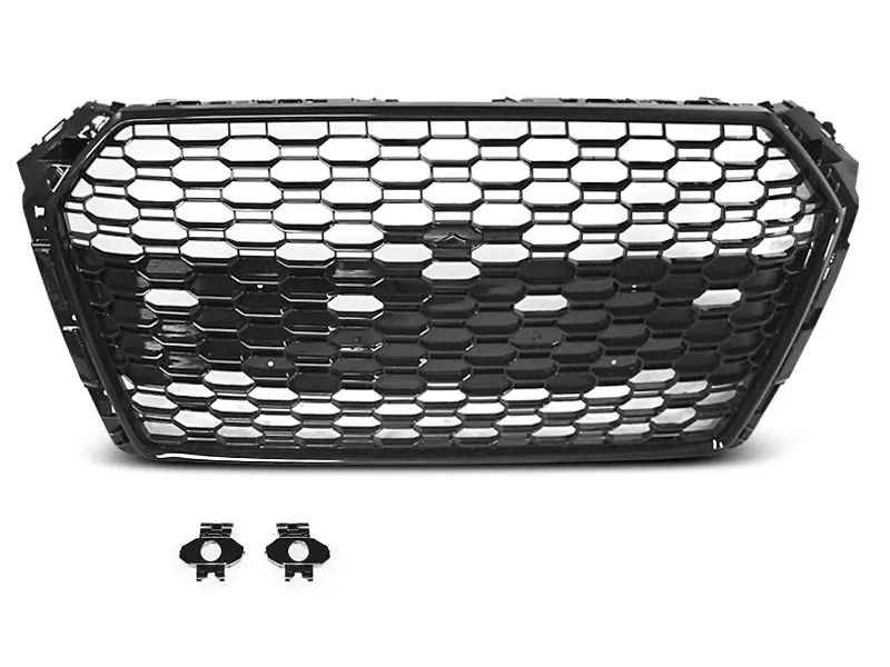 Grill Audi A4 B9 2015 - 2019 | SPORT GLOSSY BLACK – bilde 3