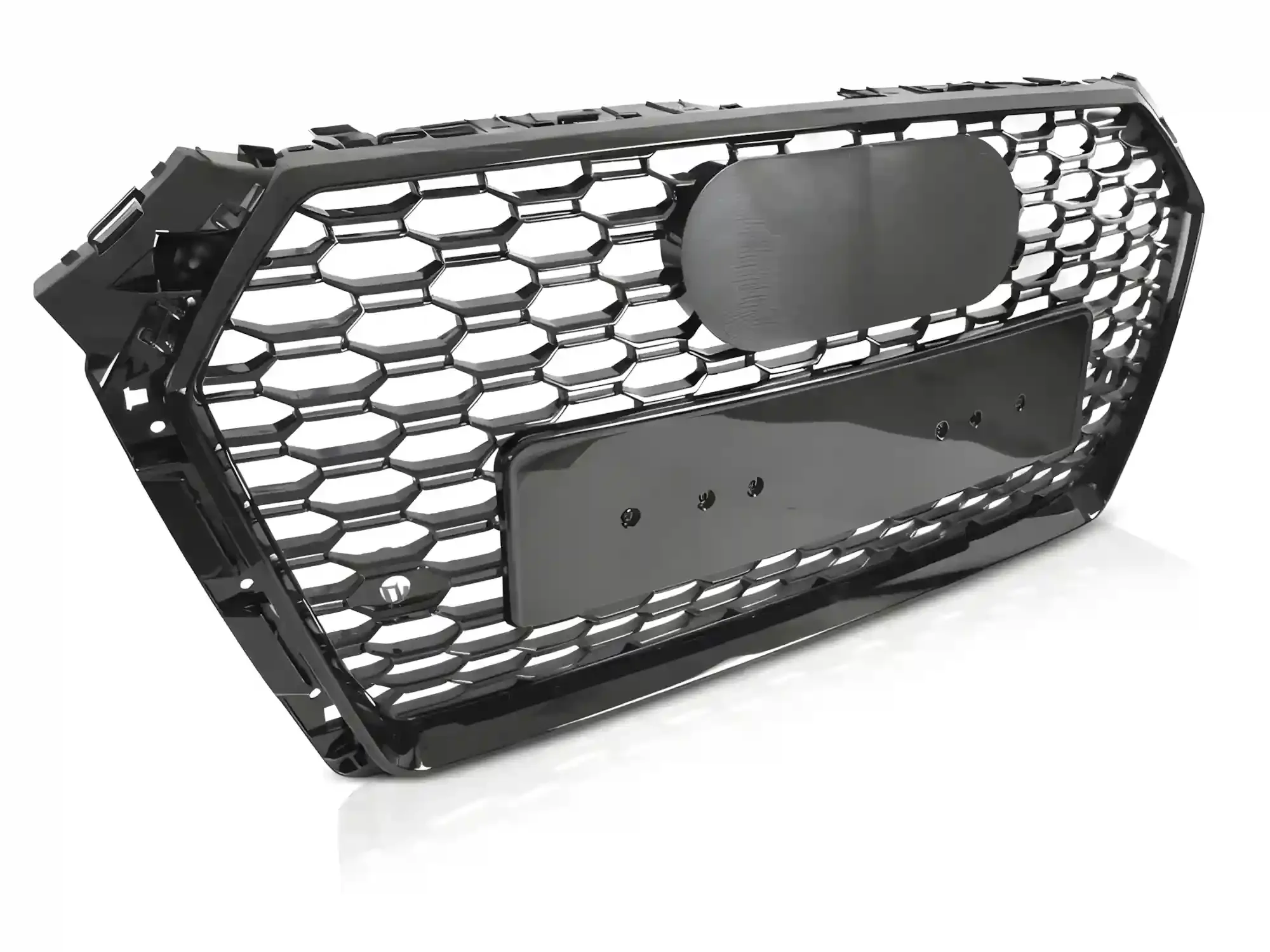 Grill Audi A4 (B9) 2015 - 2019 │ Sportsgrill RS-stil - svart høyglans PDC