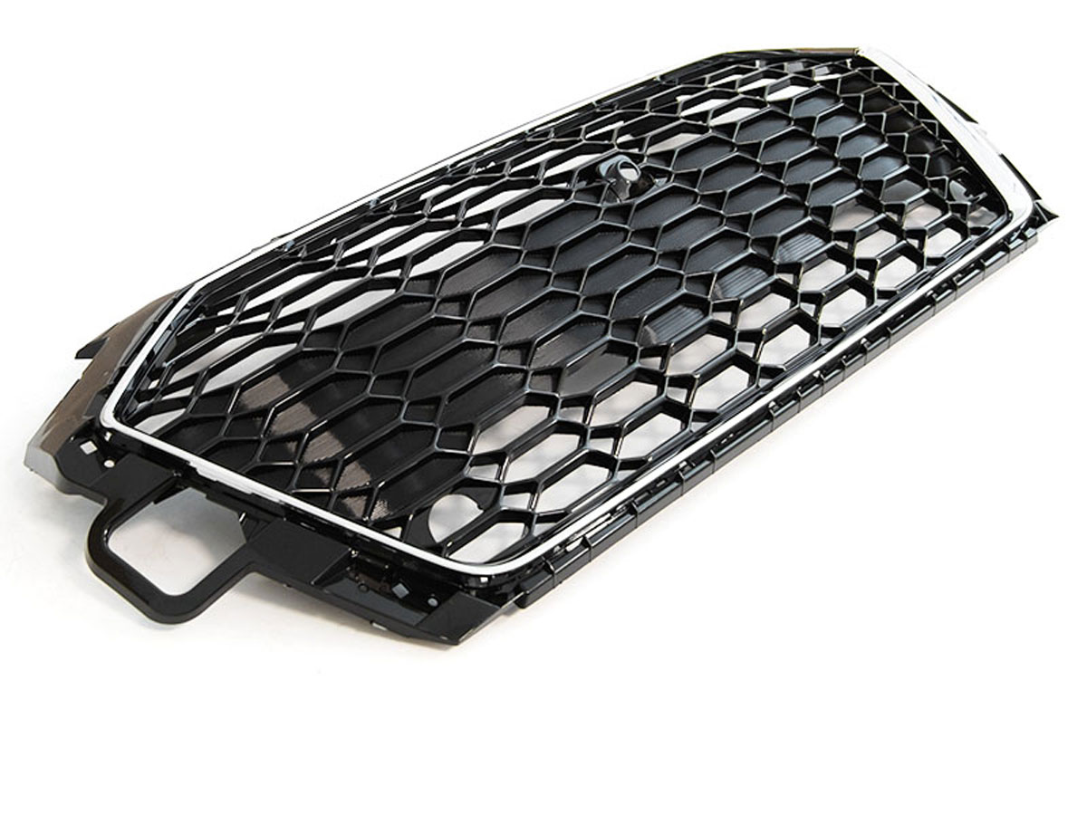 Grill Audi A4 B9 Facelift 2019 - 2024 | SPORT CHROME BLACK – bilde 4