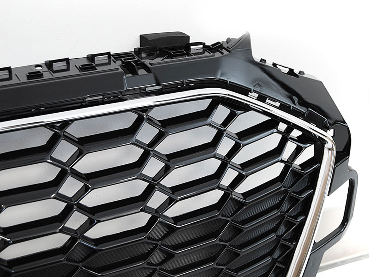 Grill Audi A4 B9 Facelift 2019 - 2024 | SPORT CHROME BLACK – bilde 5