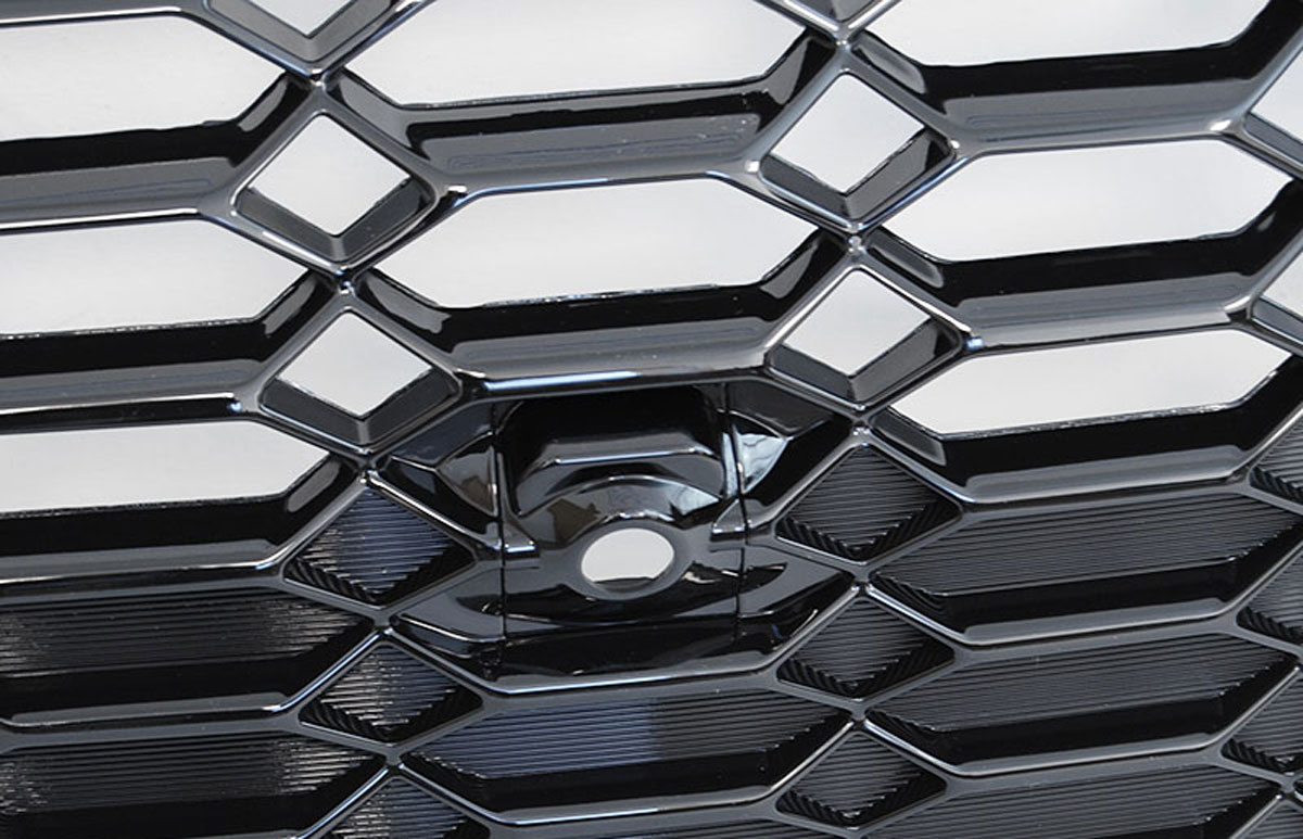Grill Audi A4 B9 Facelift 2019 - 2024 | SPORT CHROME BLACK – bilde 6