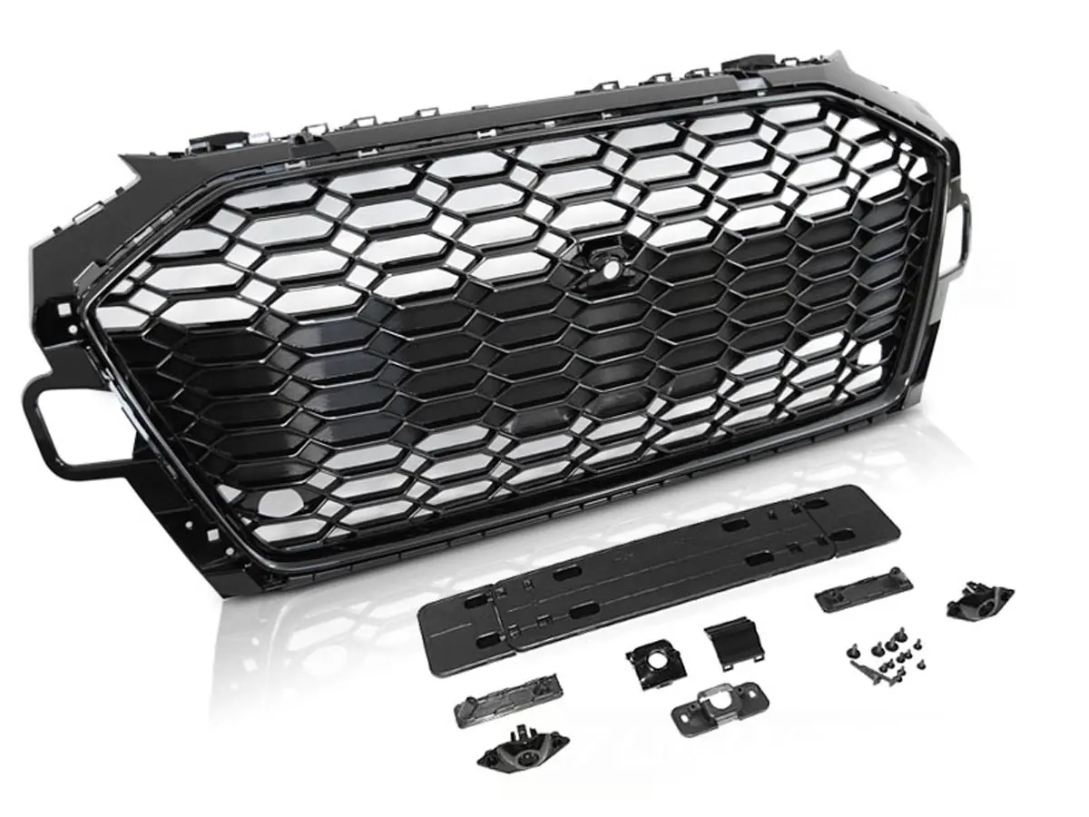 Grill Audi A4 B9 Facelift 2019 - 2024 | SPORT GLOSSY BLACK