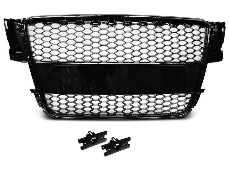 Grill Audi A5 8T 2007 - 2011 | SPORT GLOSSY BLACK – bilde 4
