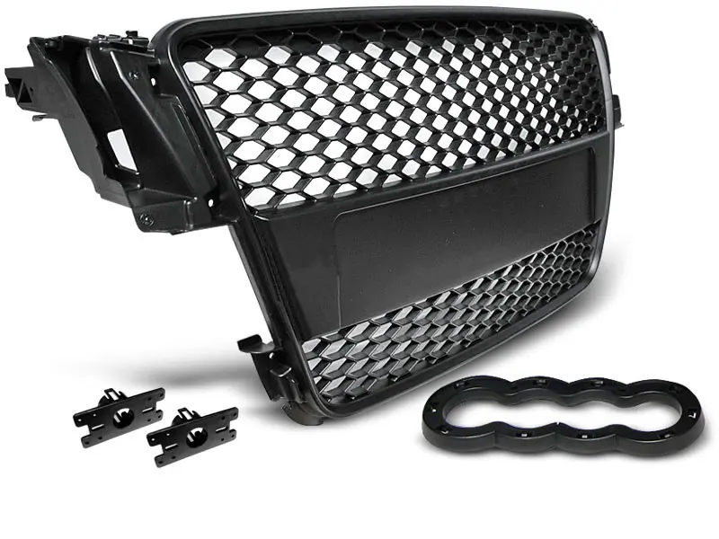 Grill Audi A5 8T 2007 - 2011 | SPORT MATT BLACK – bilde 3