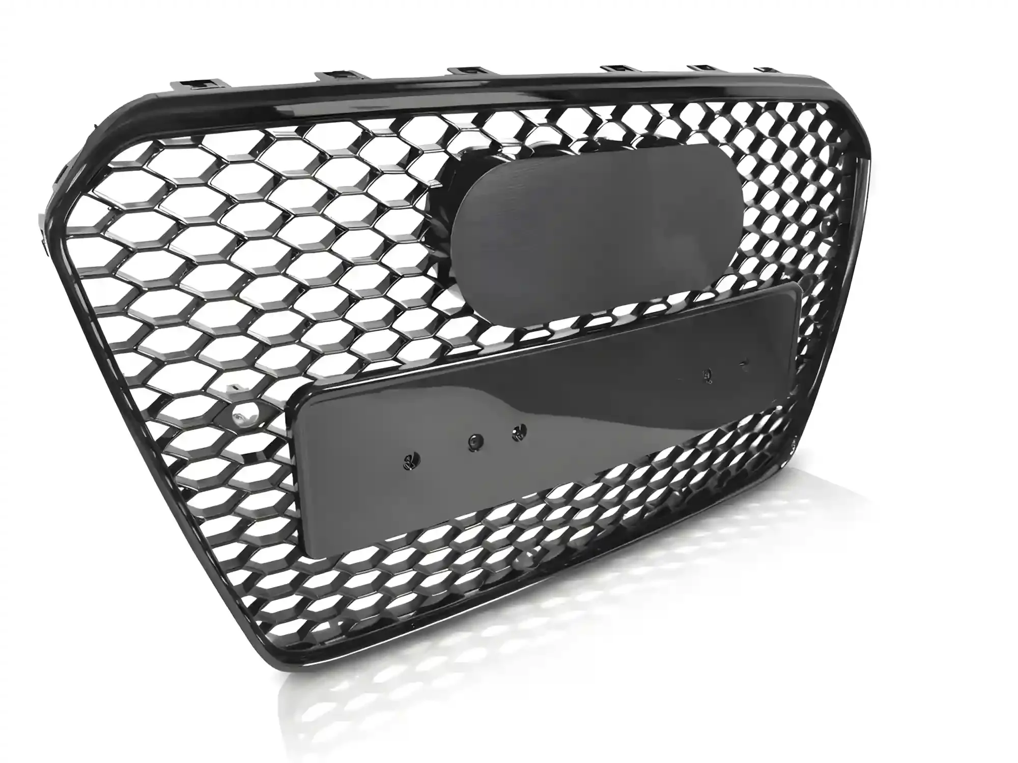 Grill Audi A5 (8T / 8F) 2011 - 2016 │ Sportsgrill RS-stil - svart høyglans PDC