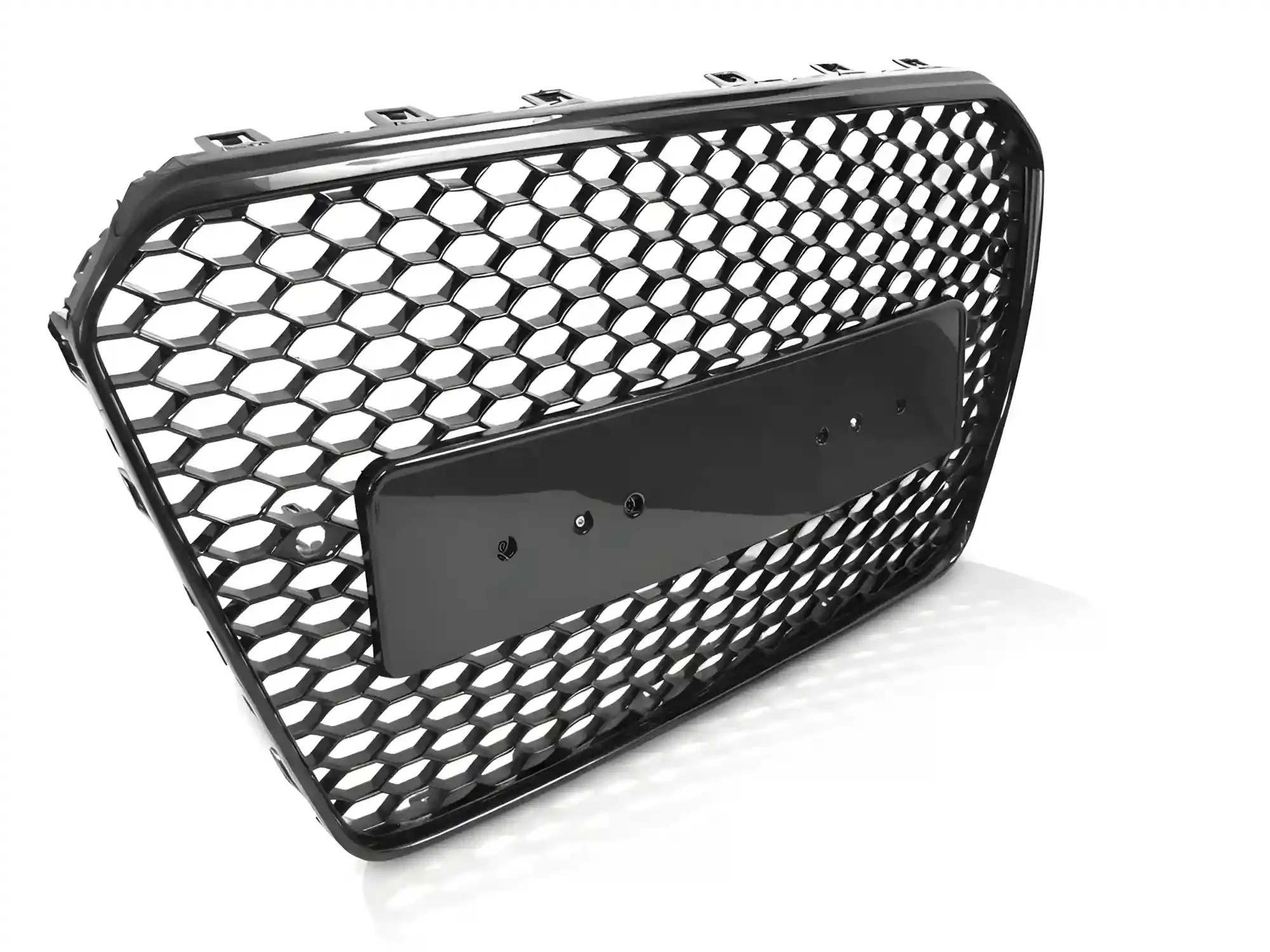 Grill Audi A5 (8T / 8F) 2011 - 2016 │ Sportsgrill RS-stil - svart høyglans PDC