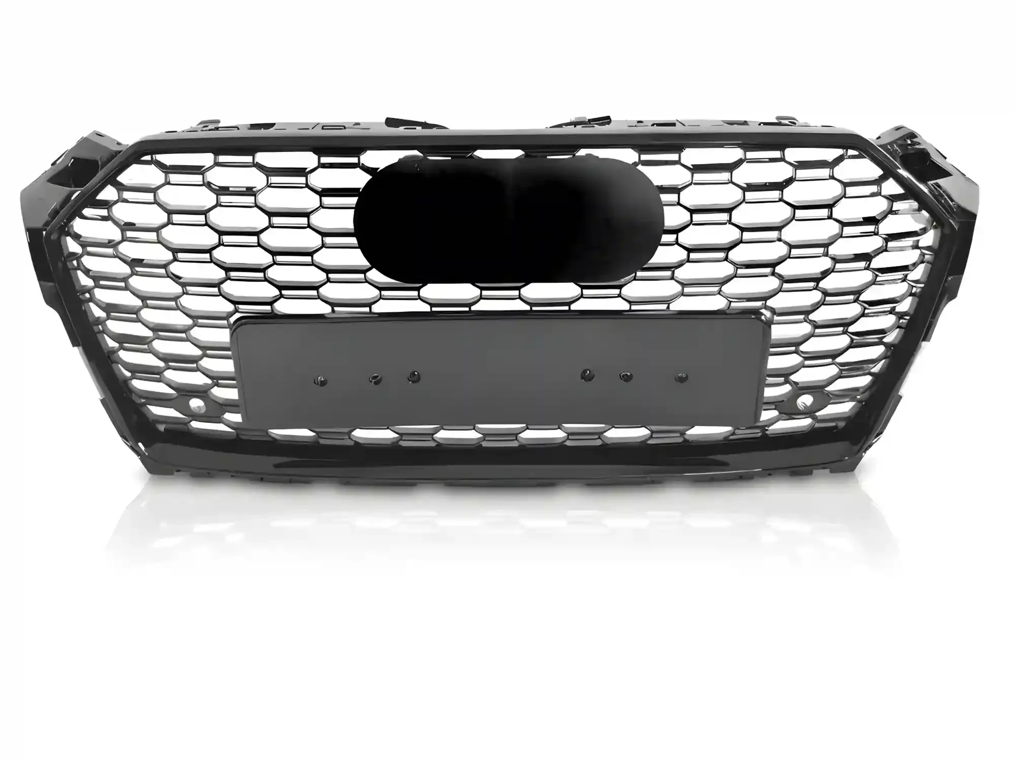 Grill Audi A5 (F5) 2016 - 2018 │ Sportsgrill RS-stil - svart høyglans PDC – bilde 2