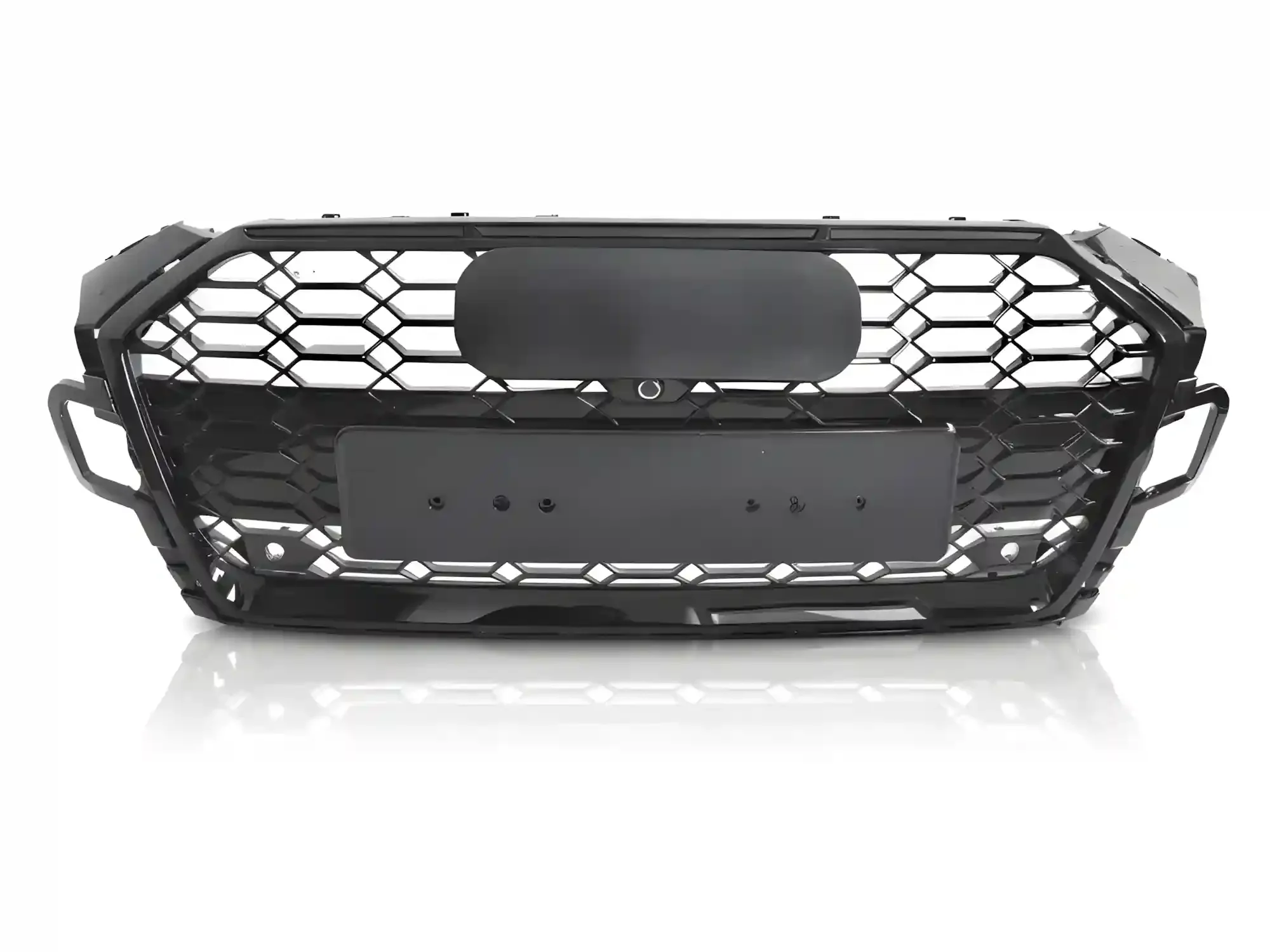 Grill Audi A5 (F5) 2019 - 2023 │ Sportsgrill RS-stil - svart høyglans PDC – bilde 2