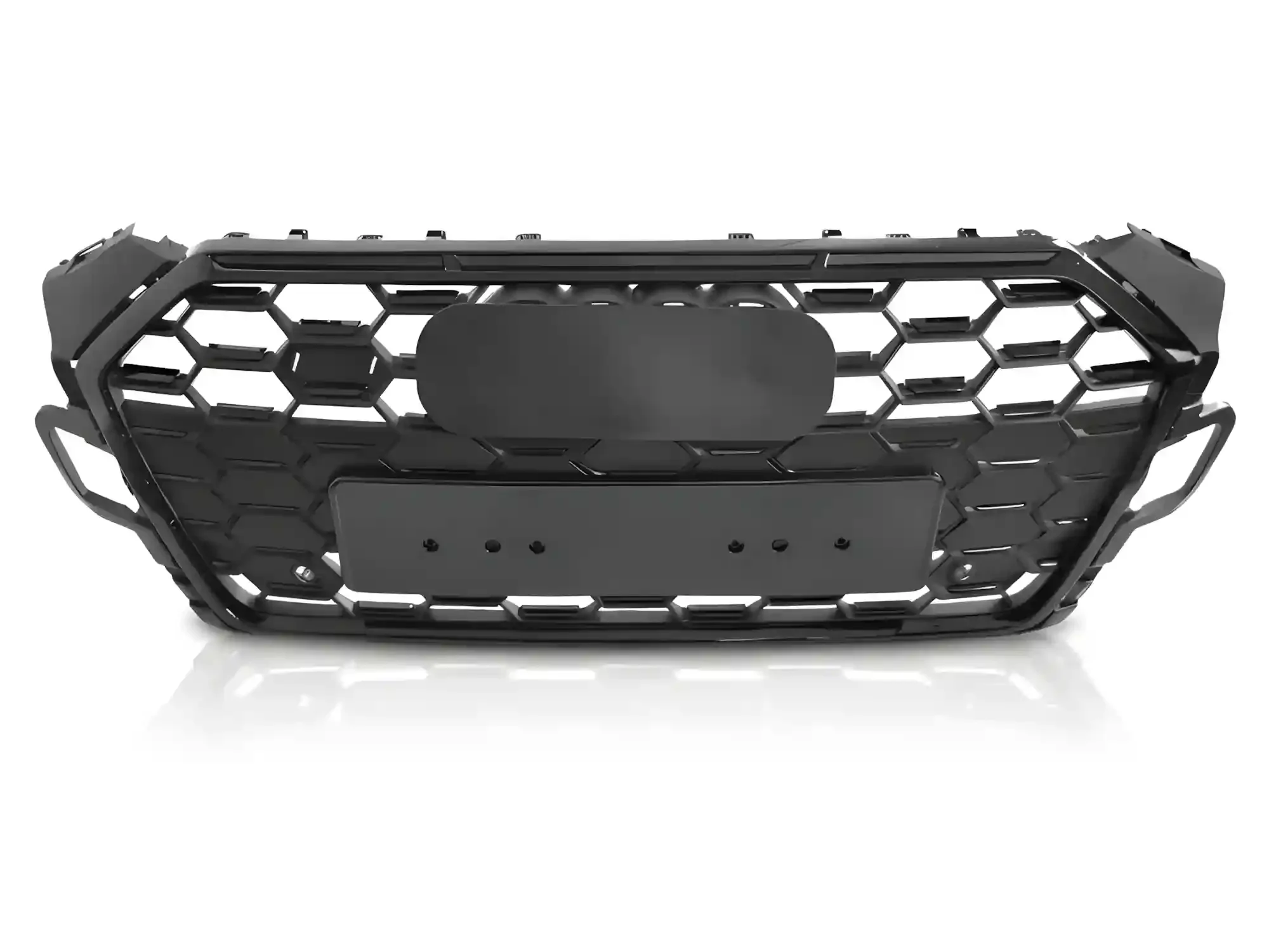 Grill Audi A5 (F5) 2019 - 2023 │ Sportsgrill RS-stil - svart høyglans PDC – bilde 2