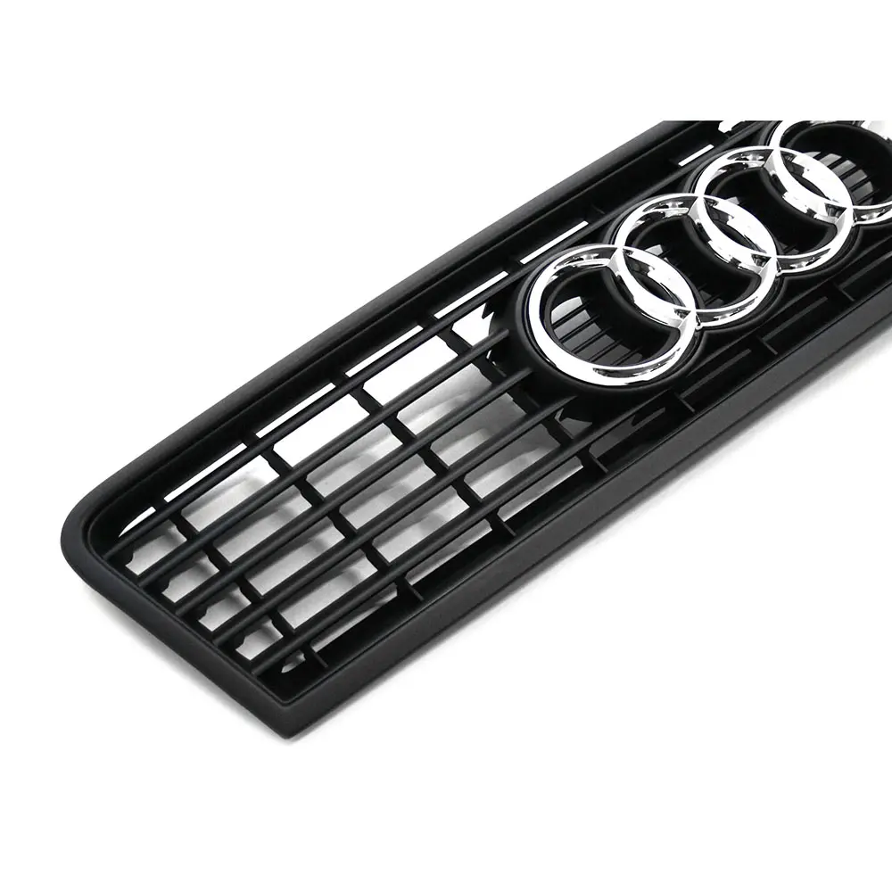 Grill Audi A6 C5 Facelift 2001 - 2004 │ med krom Audi-logoen – bilde 2