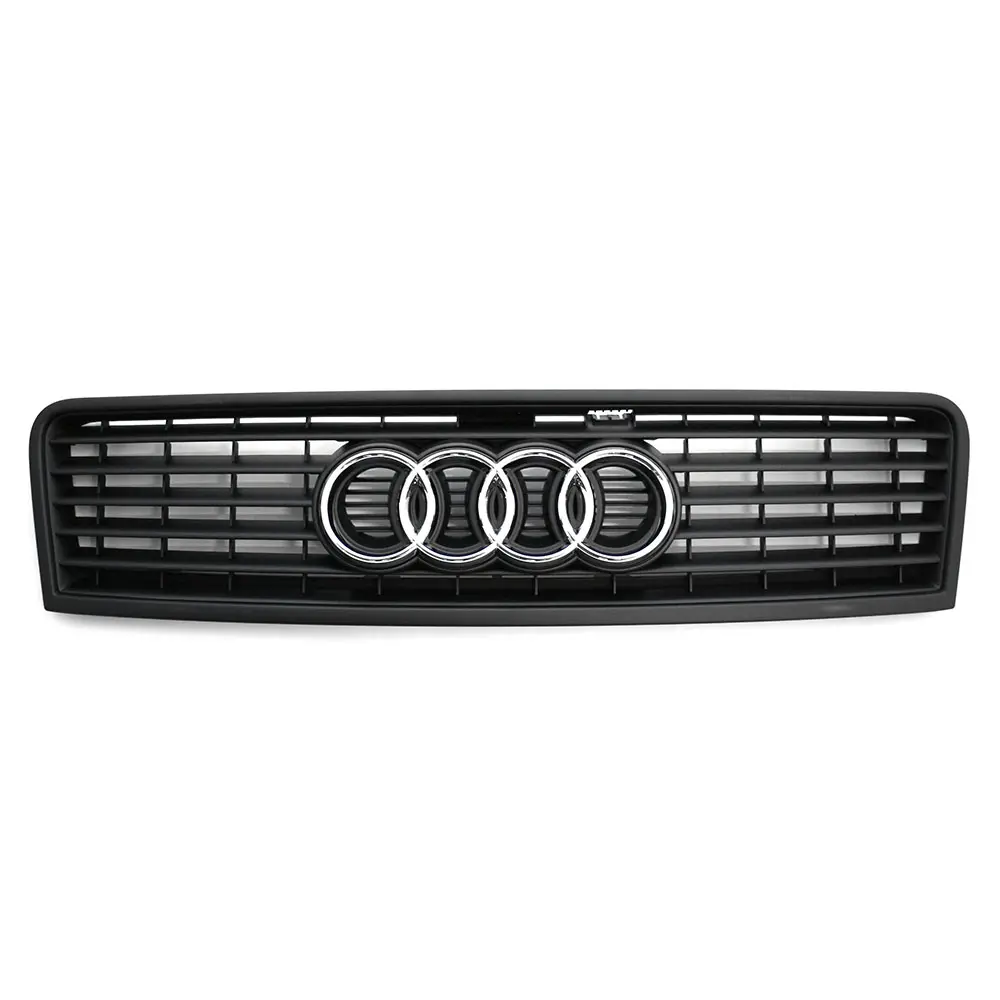 Grill Audi A6 C5 Facelift 2001 - 2004 │ med krom Audi-logoen – bilde 3