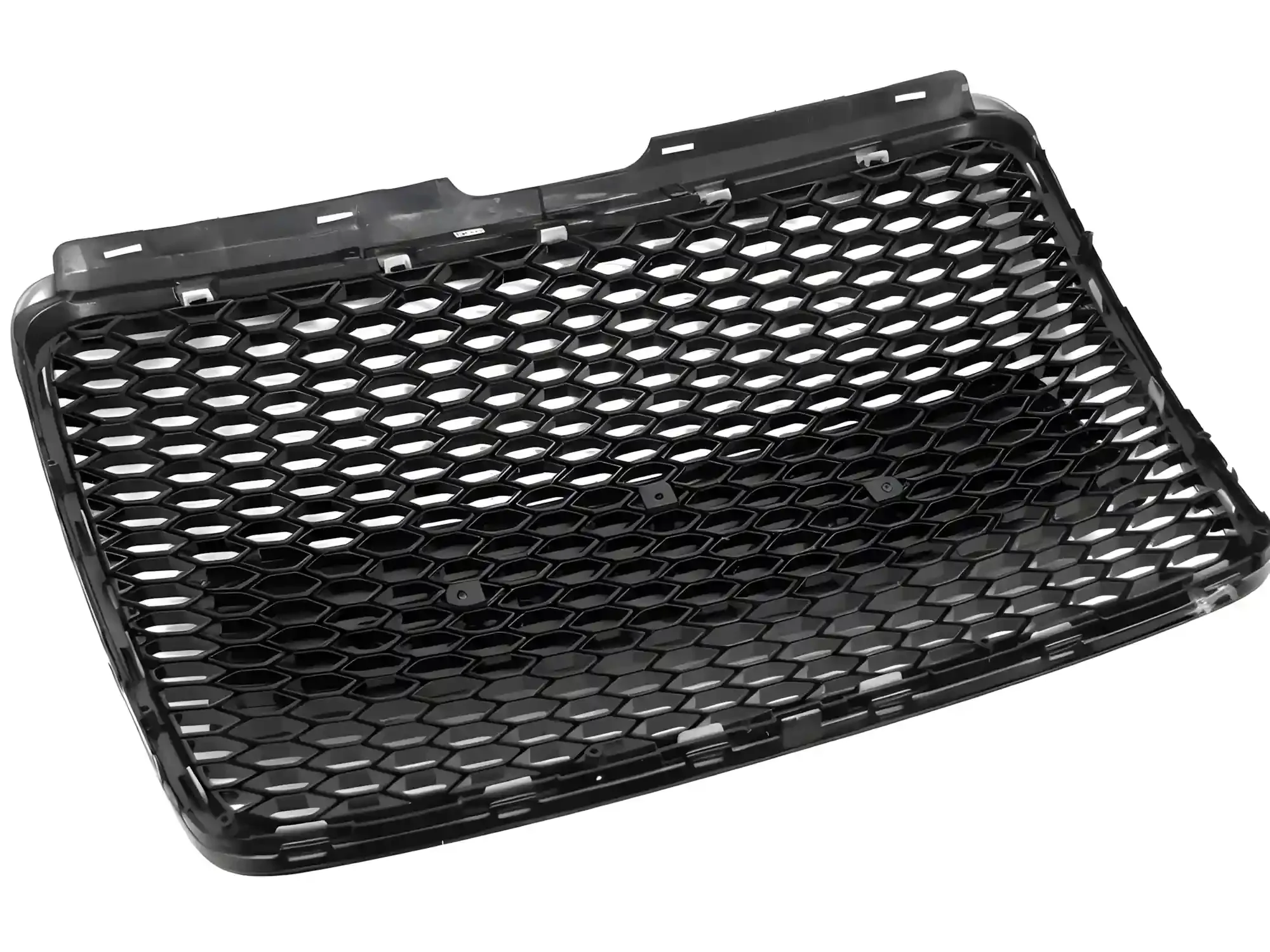 Grill Audi A6 (C6) 2004 - 2011 │ Sportsgrill RS-stil - svart høyglans – bilde 4
