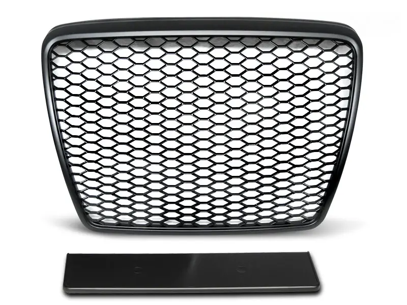 Grill Audi A6 C6 Facelift 2008 - 2011 | SPORT MATT BLACK Image 4