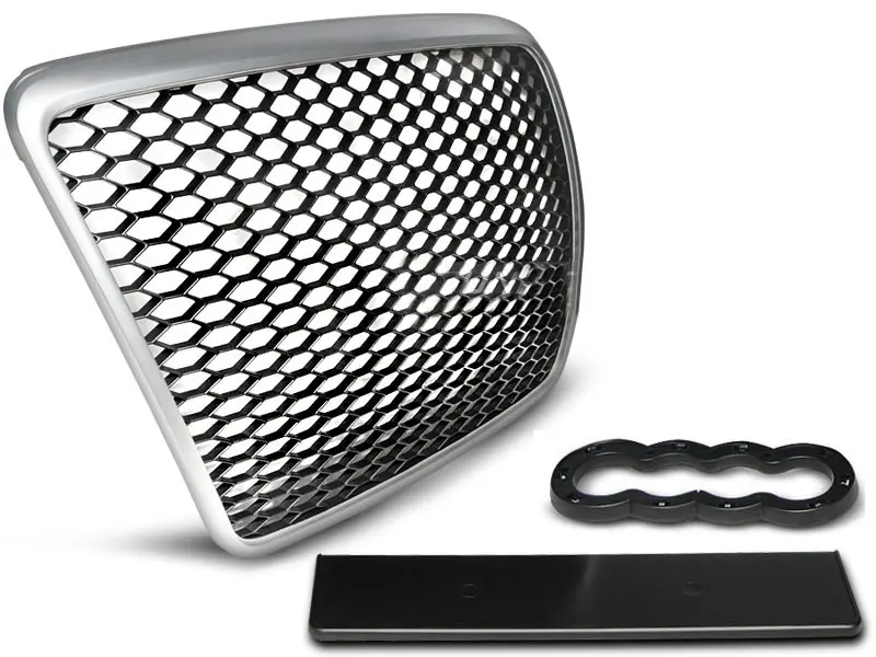 Grill Audi A6 C6 Facelift 2008 - 2011 | SPORT SILVER-BLACK