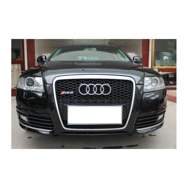 Grill Audi A6 C6 Facelift 2008 - 2011 | SPORT SILVER-BLACK – bilde 4