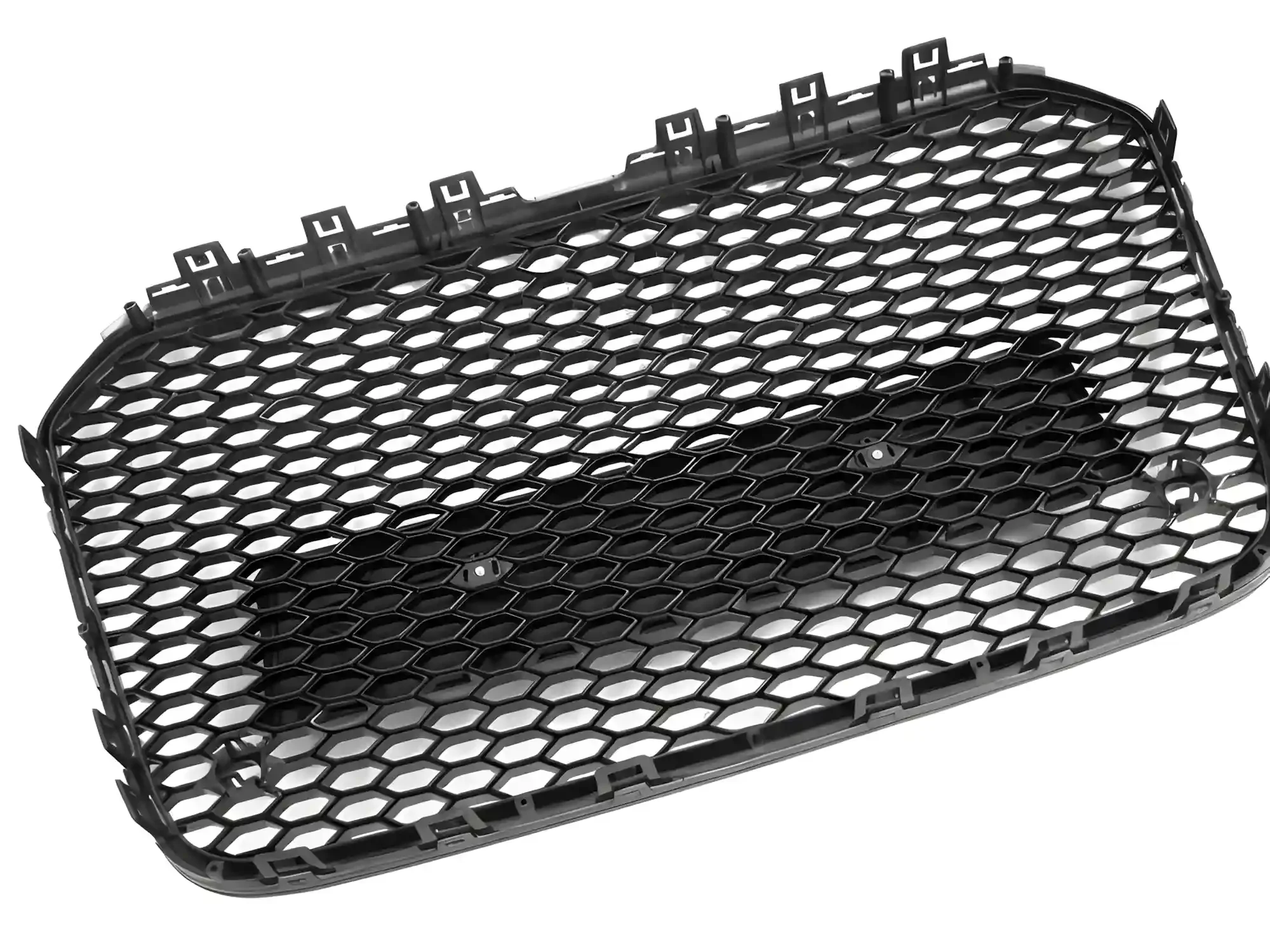 Grill Audi A6 (C7) 2011 - 2014 │ Sportsgrill RS-stil - svart høyglans PDC – bilde 5