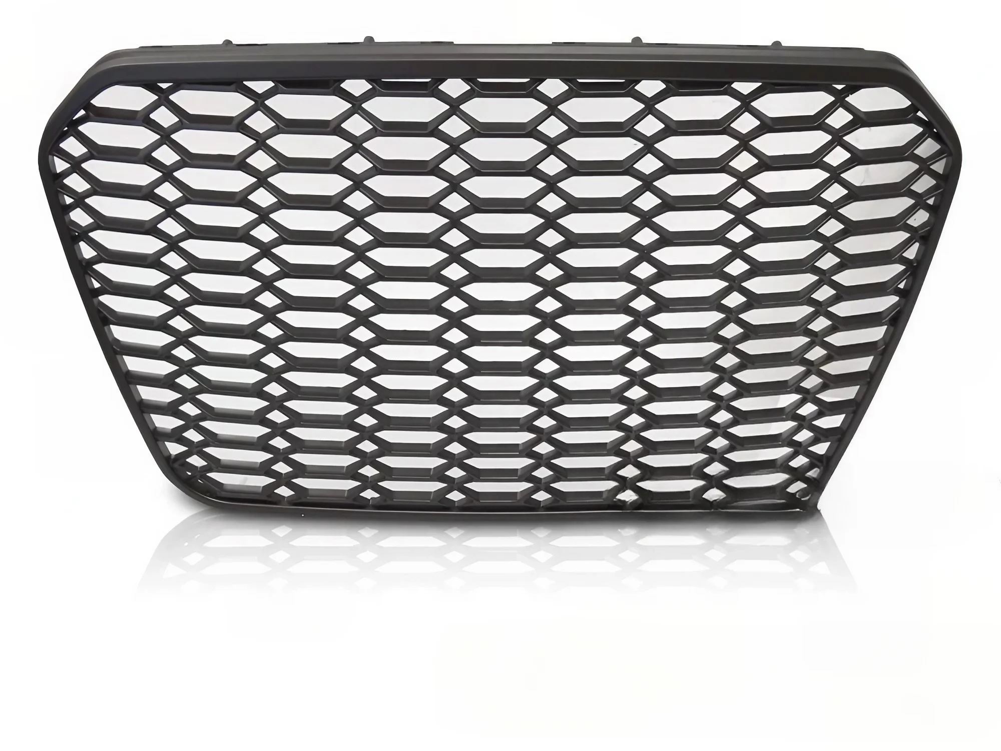 Grill Audi A6 (C7) 2011 - 2014 │ Sportsgrill RS-stil - svart matt PDC – bilde 2