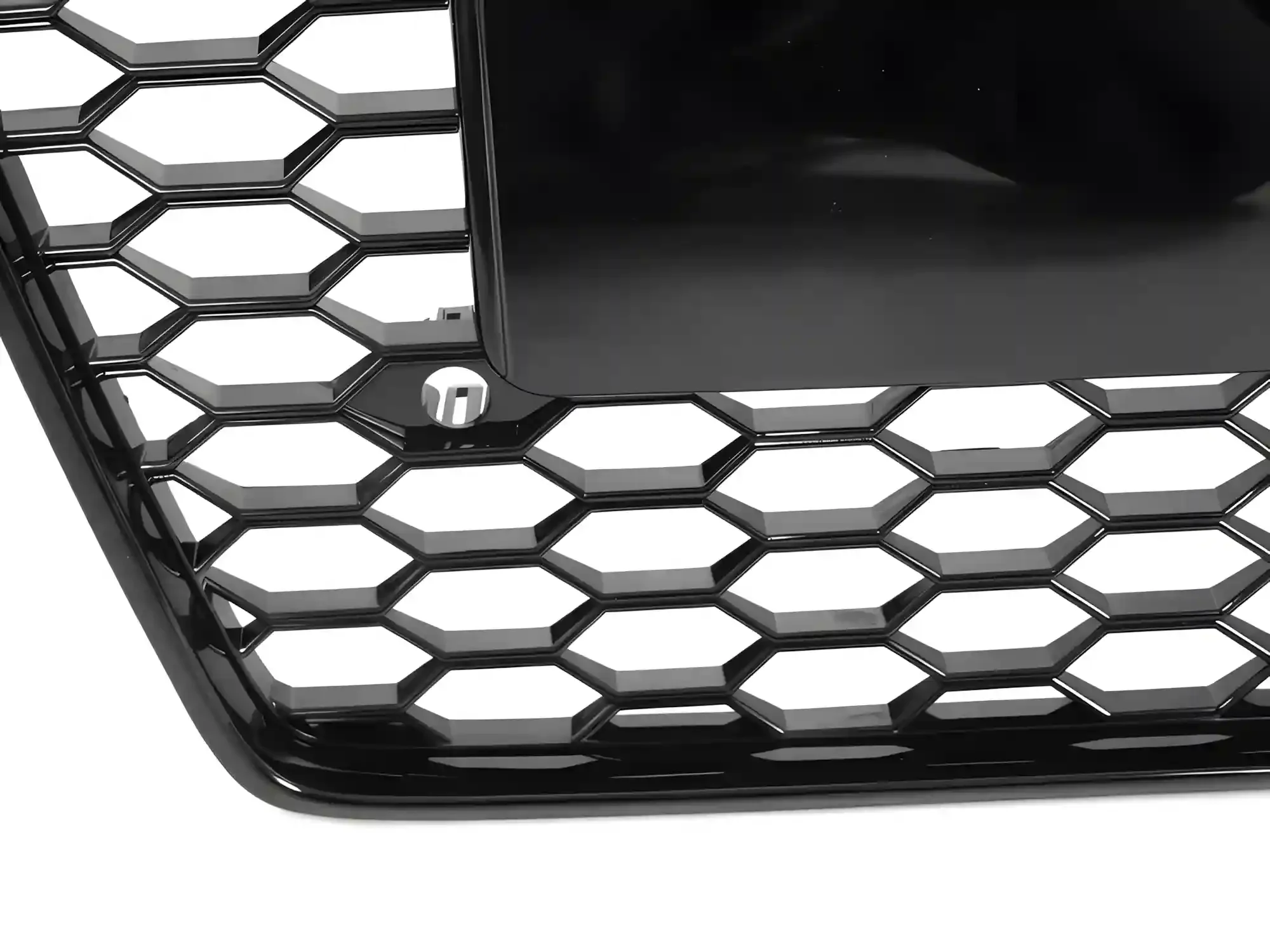 Grill Audi A6 (C7) 2014 - 2018 │ Sportsgrill RS-stil - svart høyglans PDC – bilde 3