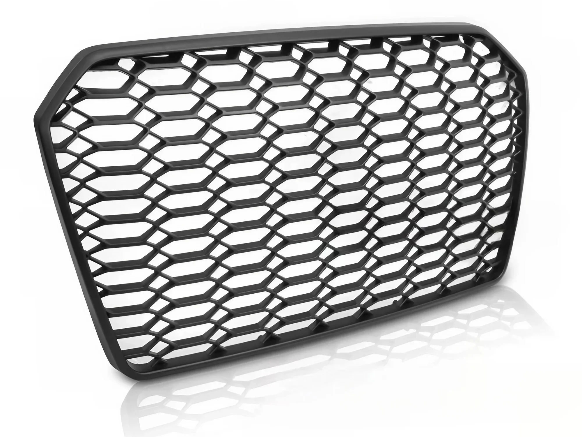 Grill Audi A6 (C7) Facelift 2014 - 2018 │ Sportsgrill RS-stil - svart matt PDC