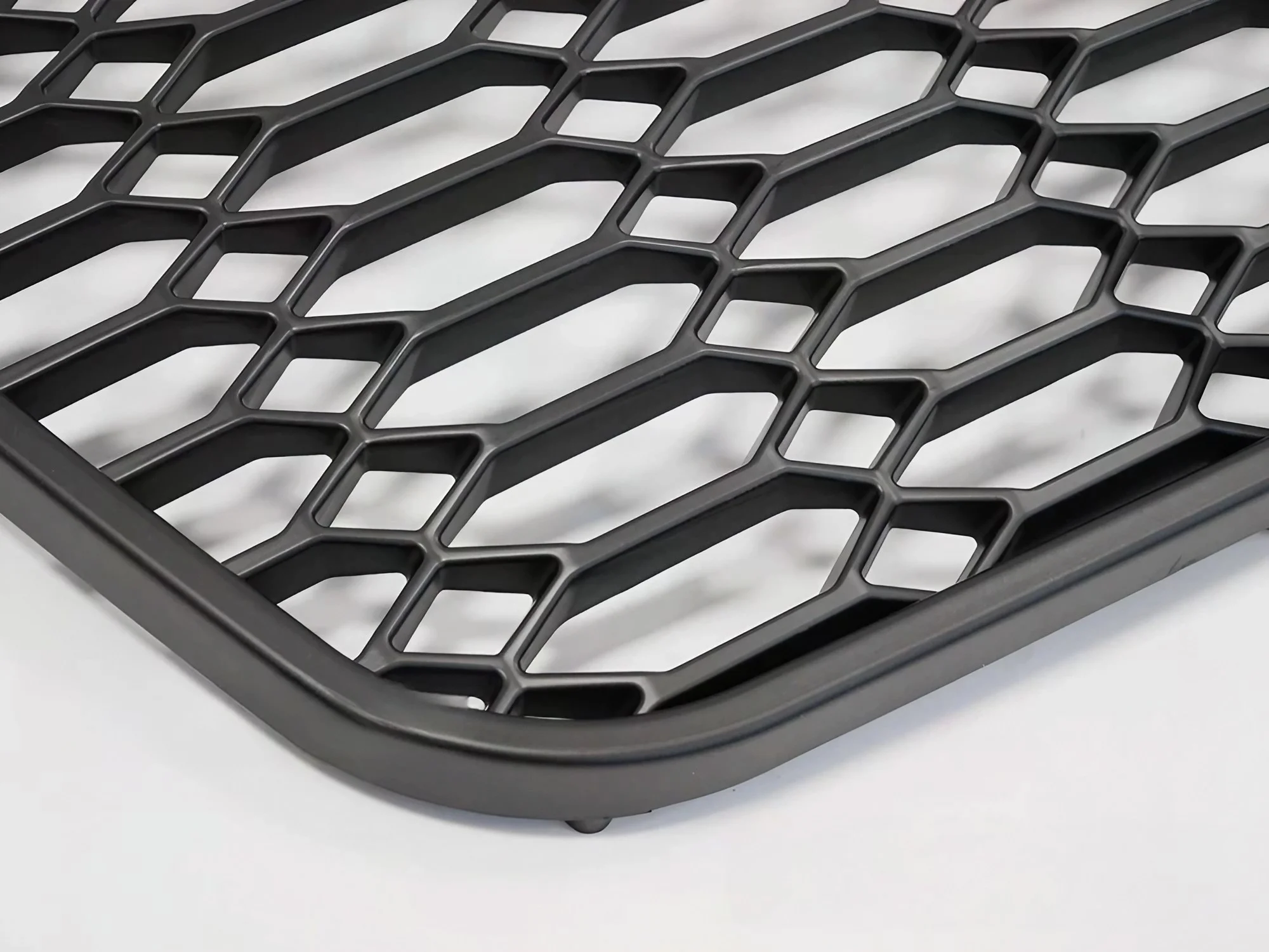 Grill Audi A6 (C7) Facelift 2014 - 2018 │ Sportsgrill RS-stil - svart matt PDC – bilde 3