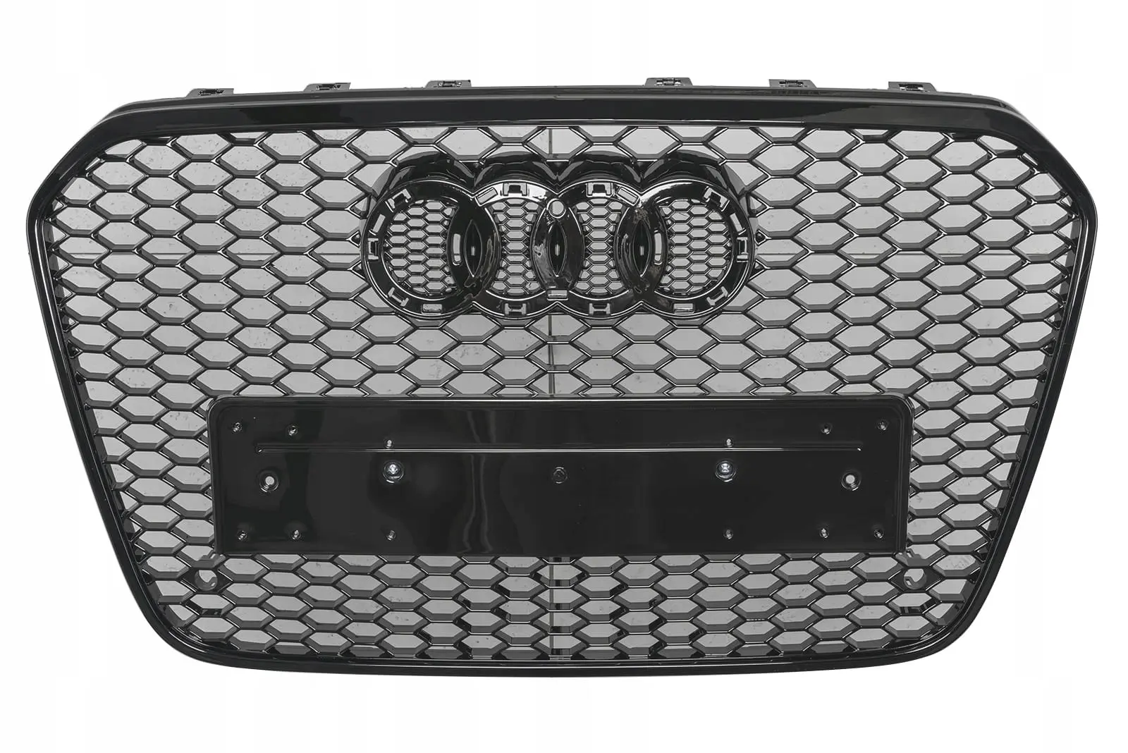 Grill Audi A6 C7 Pre-Facelift 2010-2015 (Black Edition)  Image 1