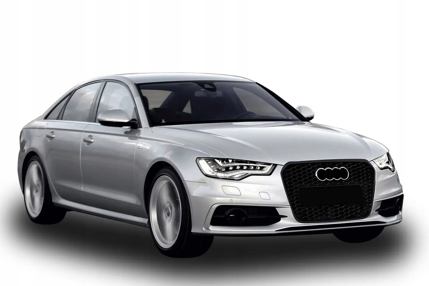 Grill Audi A6 C7 Pre-Facelift 2010-2015 (Black Edition)  Image 5