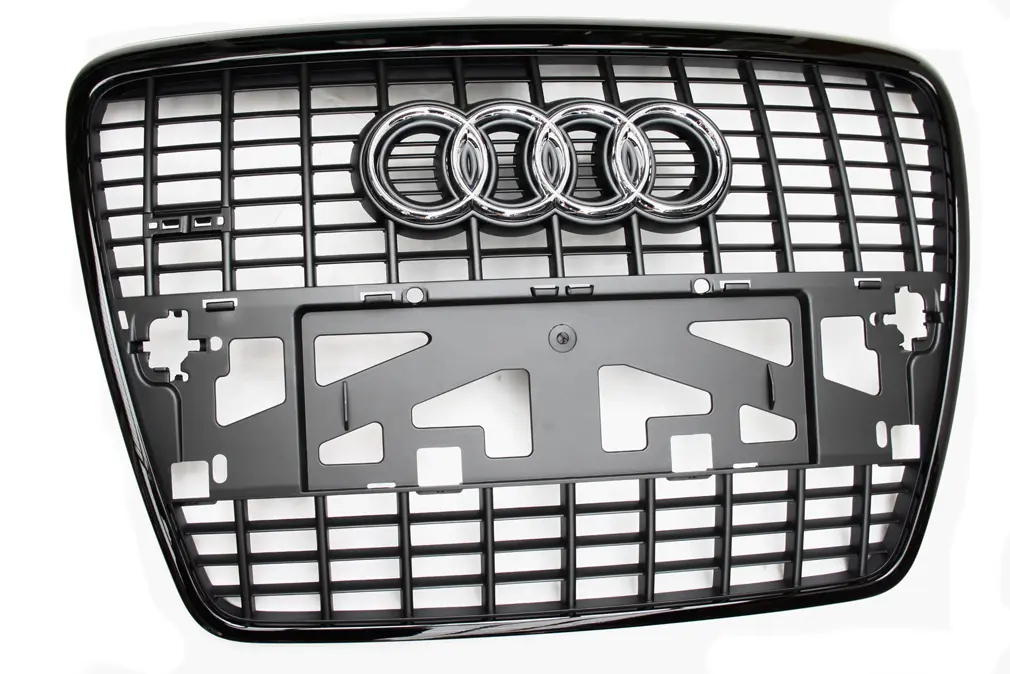Grill Audi A6 / S6 / RS6 (C6) 2004 - 2011 │ med krom Audi-logoen