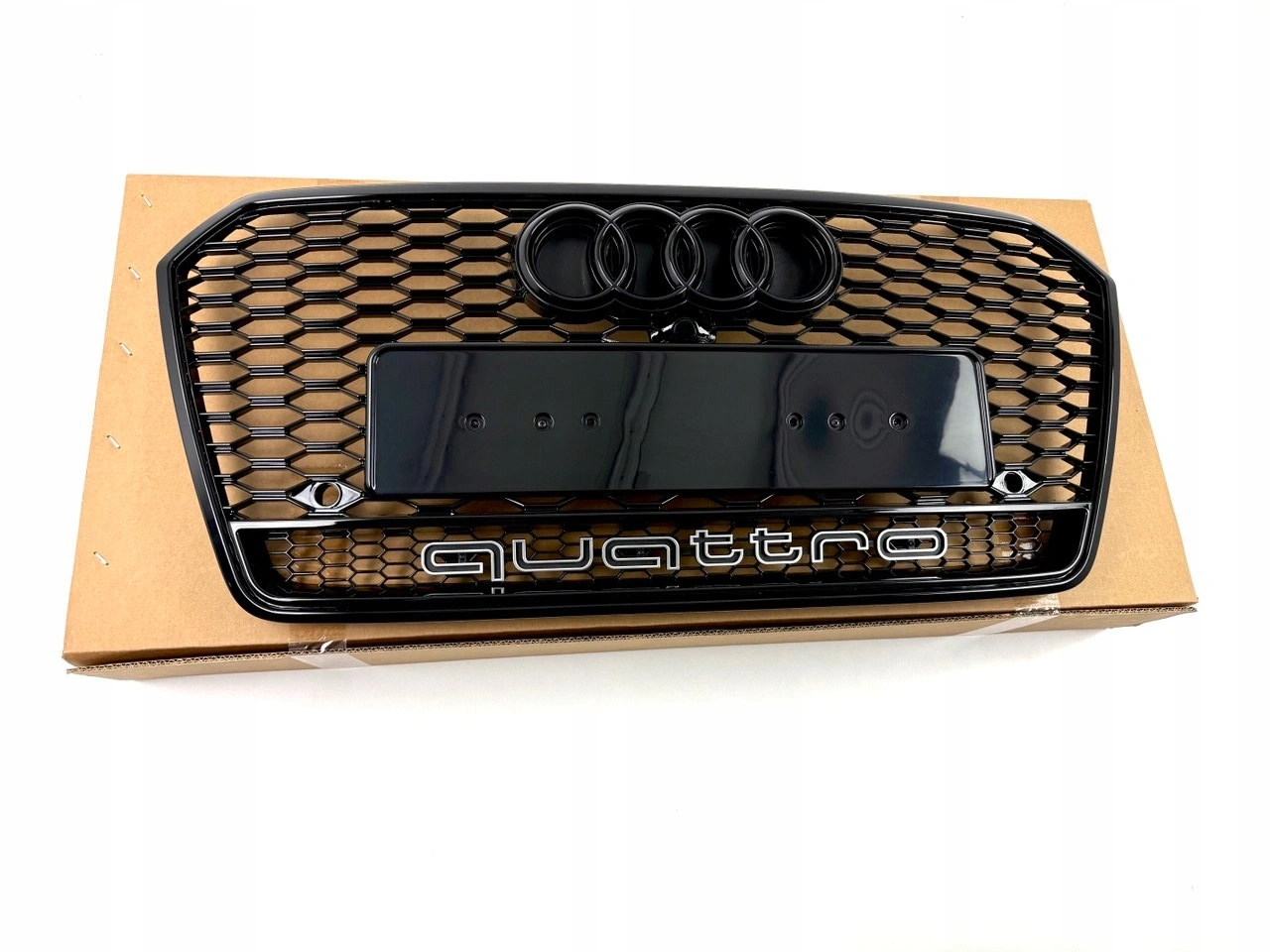 Grill Audi A7 Sportback 4G Facelift 2014 - 2018 | RS7 Design Glossy Black Edition – bilde 2