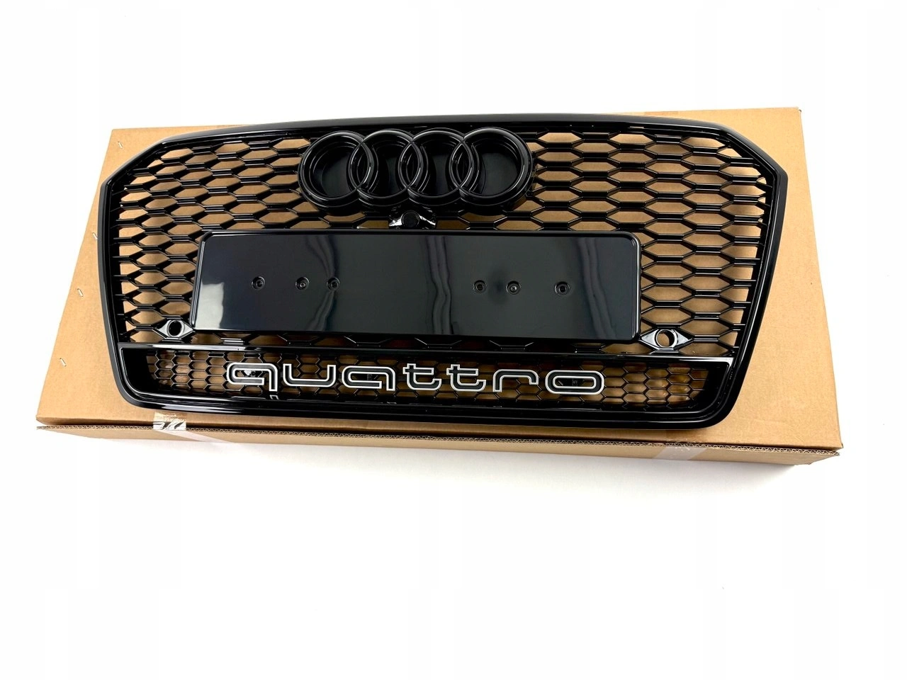 Grill Audi A7 Sportback 4G Facelift 2014 - 2018 | RS7 Design Glossy Black Edition – bilde 4