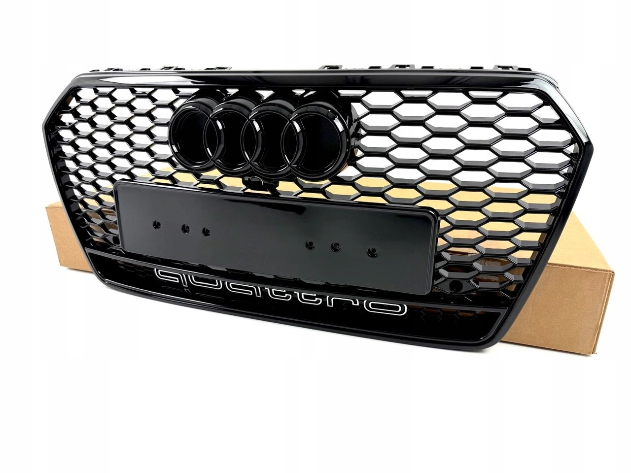Grill Audi A7 Sportback 4G Facelift 2014 - 2018 | RS7 Design Glossy Black Edition – bilde 7