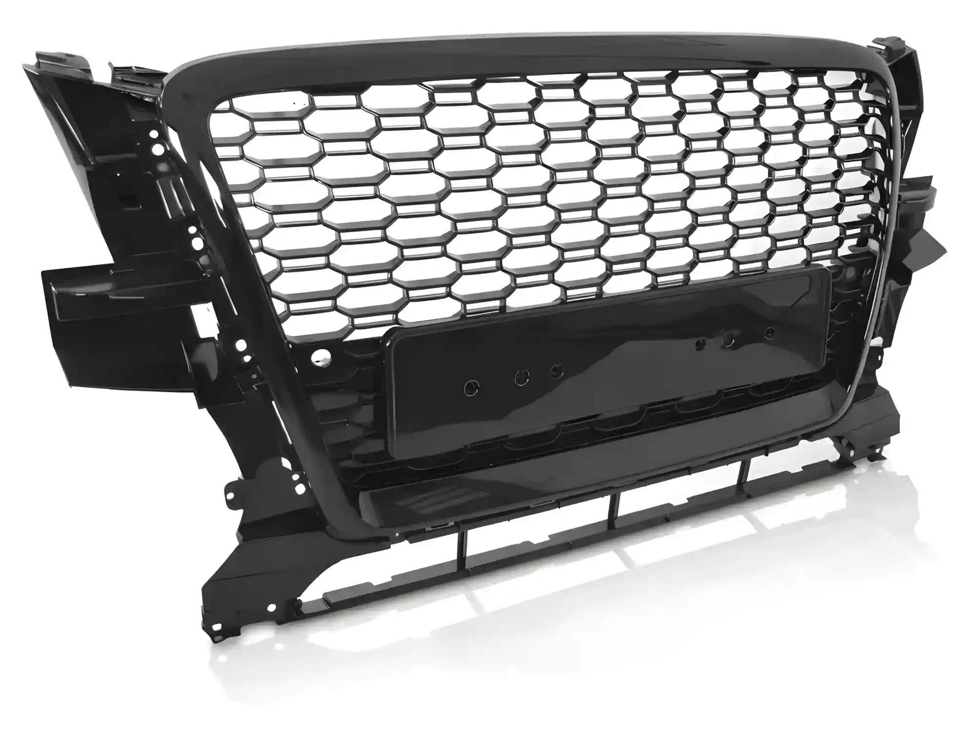 Grill Audi Q5 (8R) 2008 - 2012 │ Sportsgrill RS-stil - svart høyglans PDC
