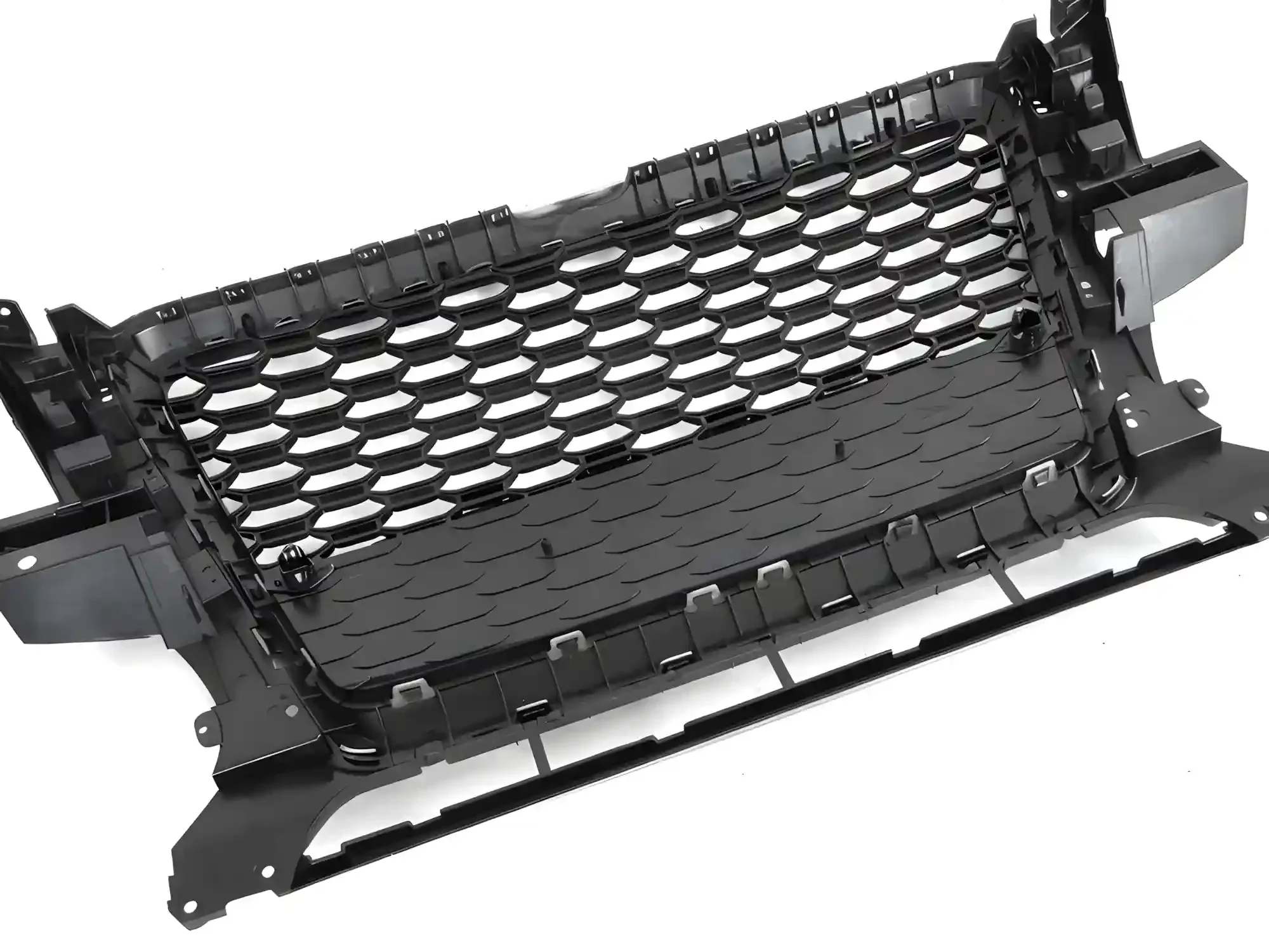 Grill Audi Q5 (8R) 2008 - 2012 │ Sportsgrill RS-stil - svart høyglans PDC – bilde 6