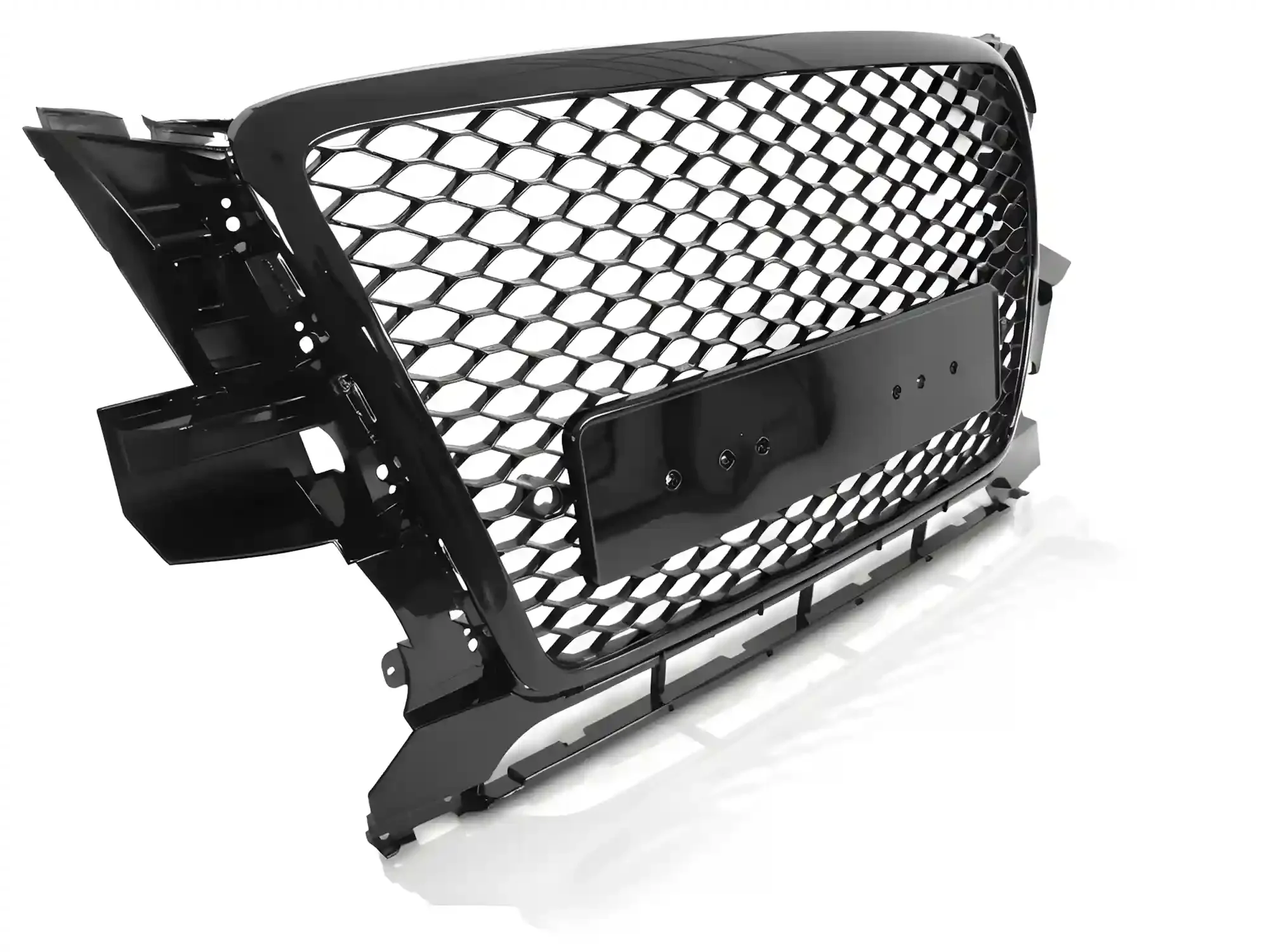 Grill Audi Q5 (8R) 2008 - 2012 │ Sportsgrill RS-stil - svart høyglans PDC