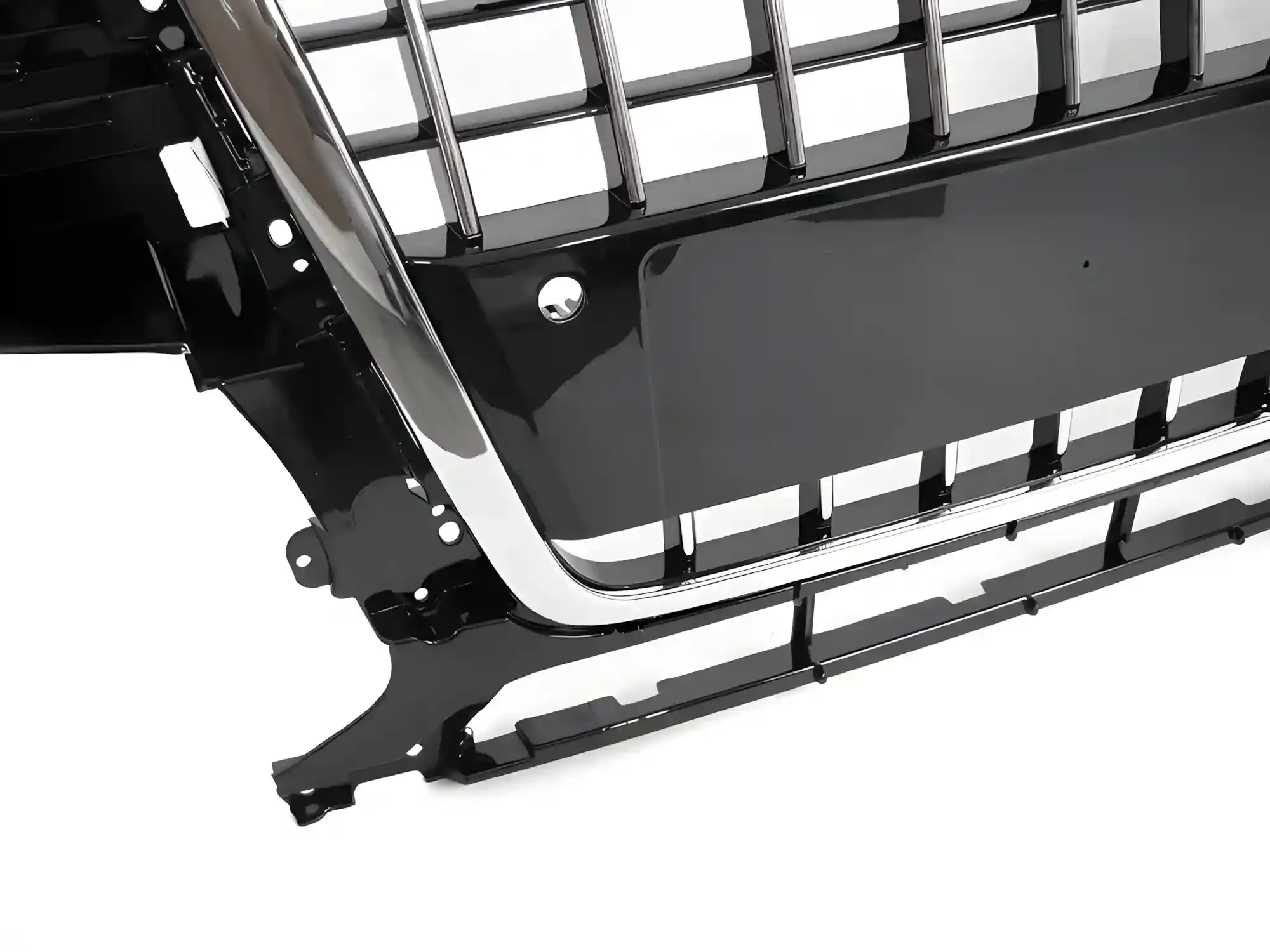 Grill Audi Q5 (8R) 2008 - 2012 │ Sportsgrill S-stil - svart / chrome PDC – bilde 3