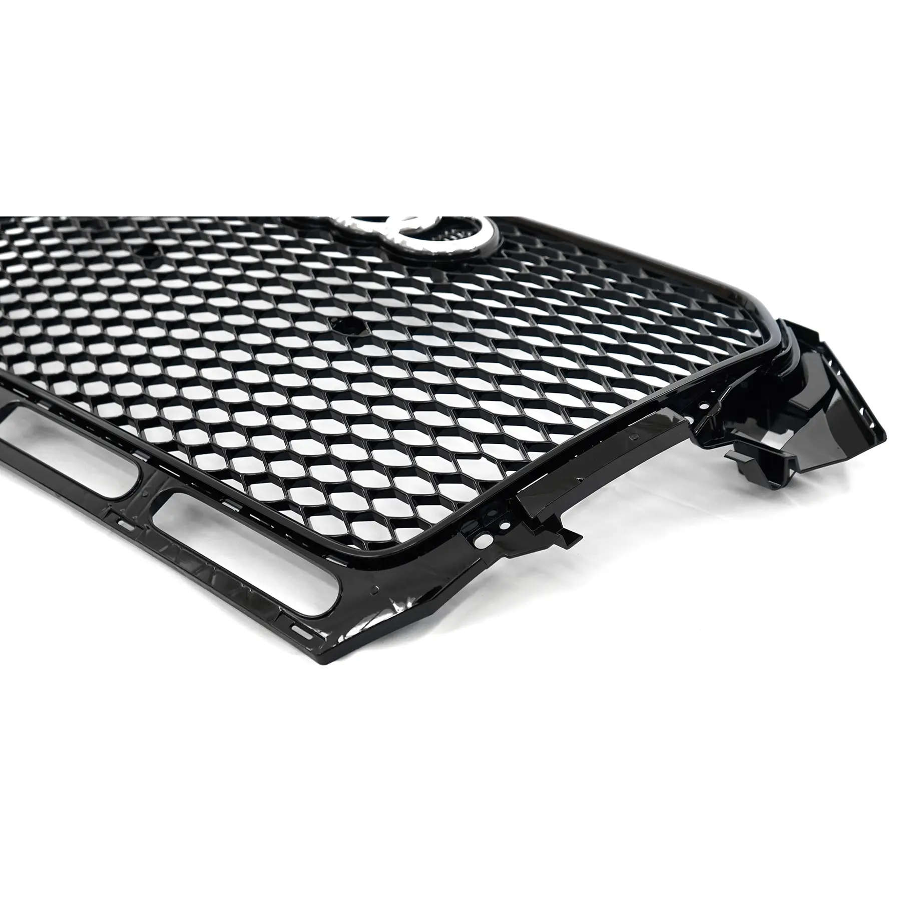 Grill Audi RS4 2012 - 2016 | med krom Audi-logoen – bilde 2