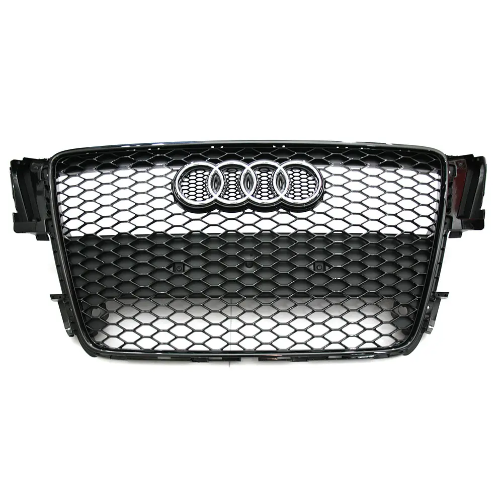 Grill Audi RS5 Coupe 2010 - 2016 facelift │ med krom Audi-logoen