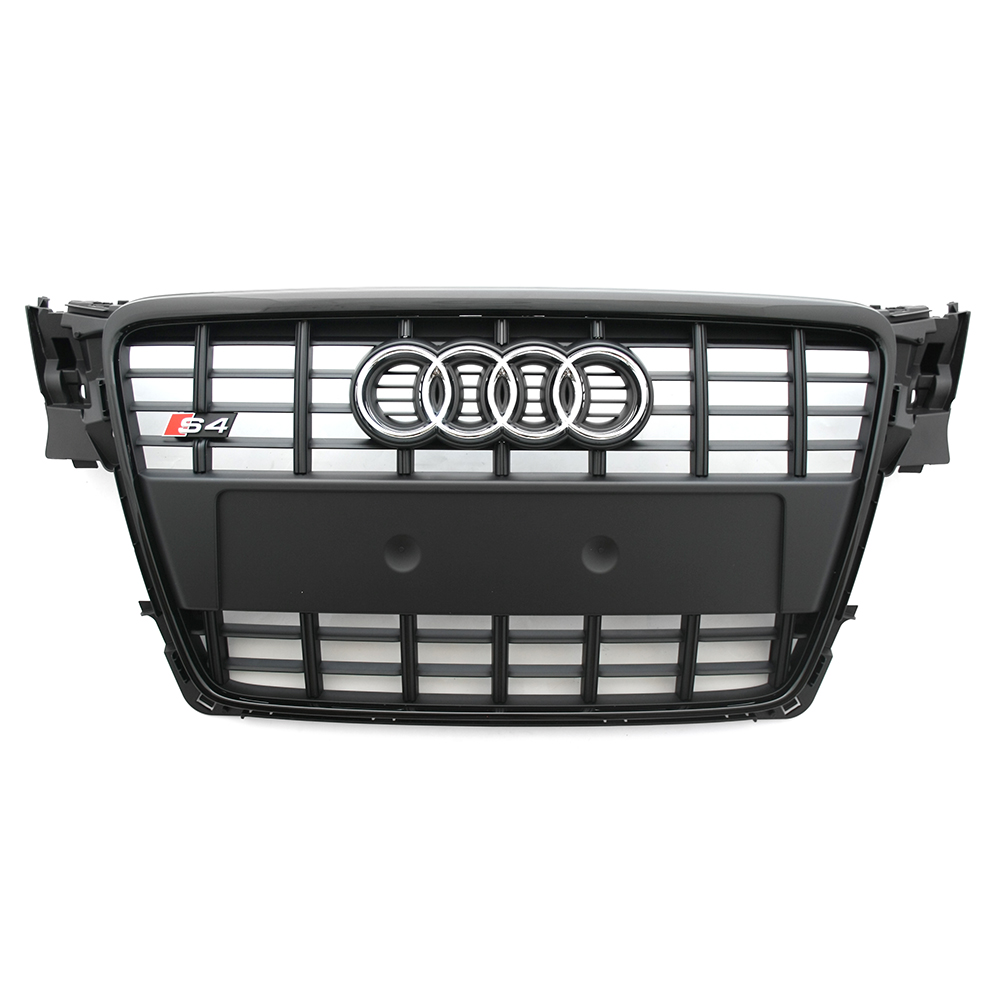 Grill Audi S4 (B8) 2008 - 2012 │ med krom Audi-logoen