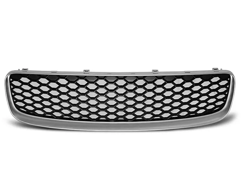 GRILL AUDI TT 1999-2006 | SPORT SILVER BLACK – bilde 2
