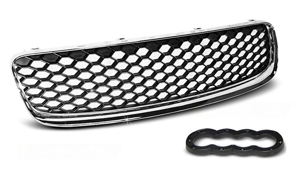 GRILL AUDI TT (8N) 1999-2006 | SPORT CHROME BLACK