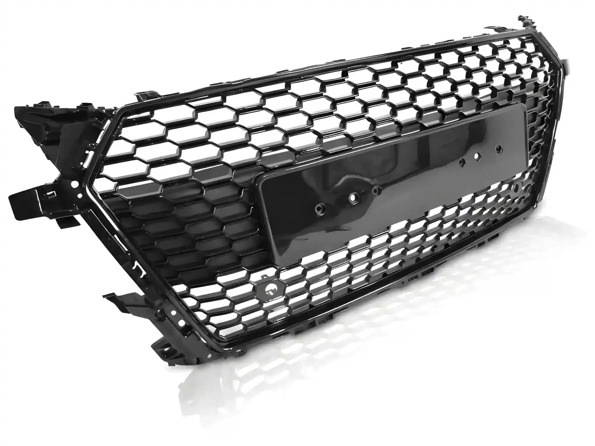 Grill Audi TT (8S) 2014 - 2018 │ Sportsgrill RS-stil - svart høyglans PDC