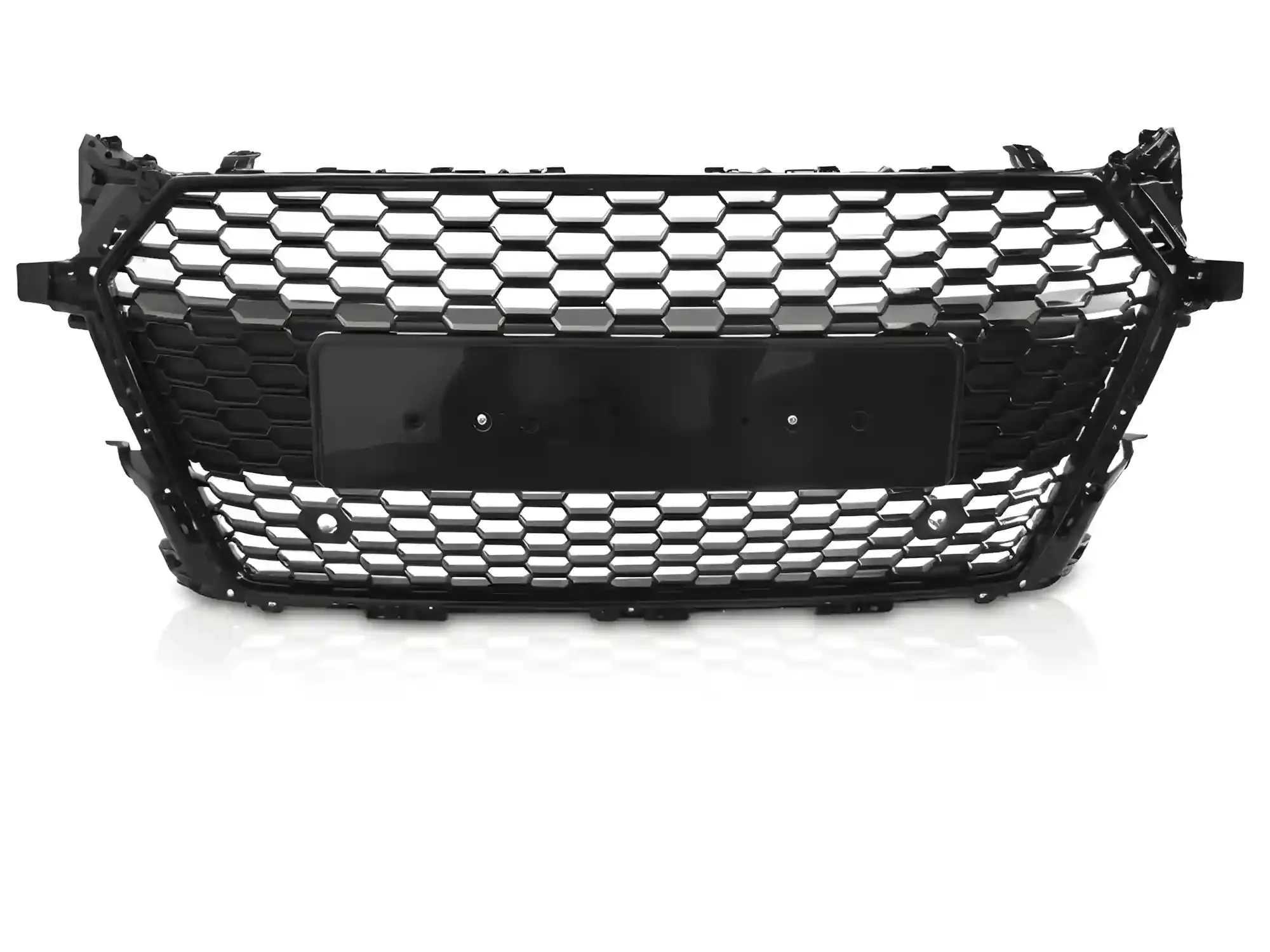 Grill Audi TT (8S) 2014 - 2018 │ Sportsgrill RS-stil - svart høyglans PDC – bilde 2