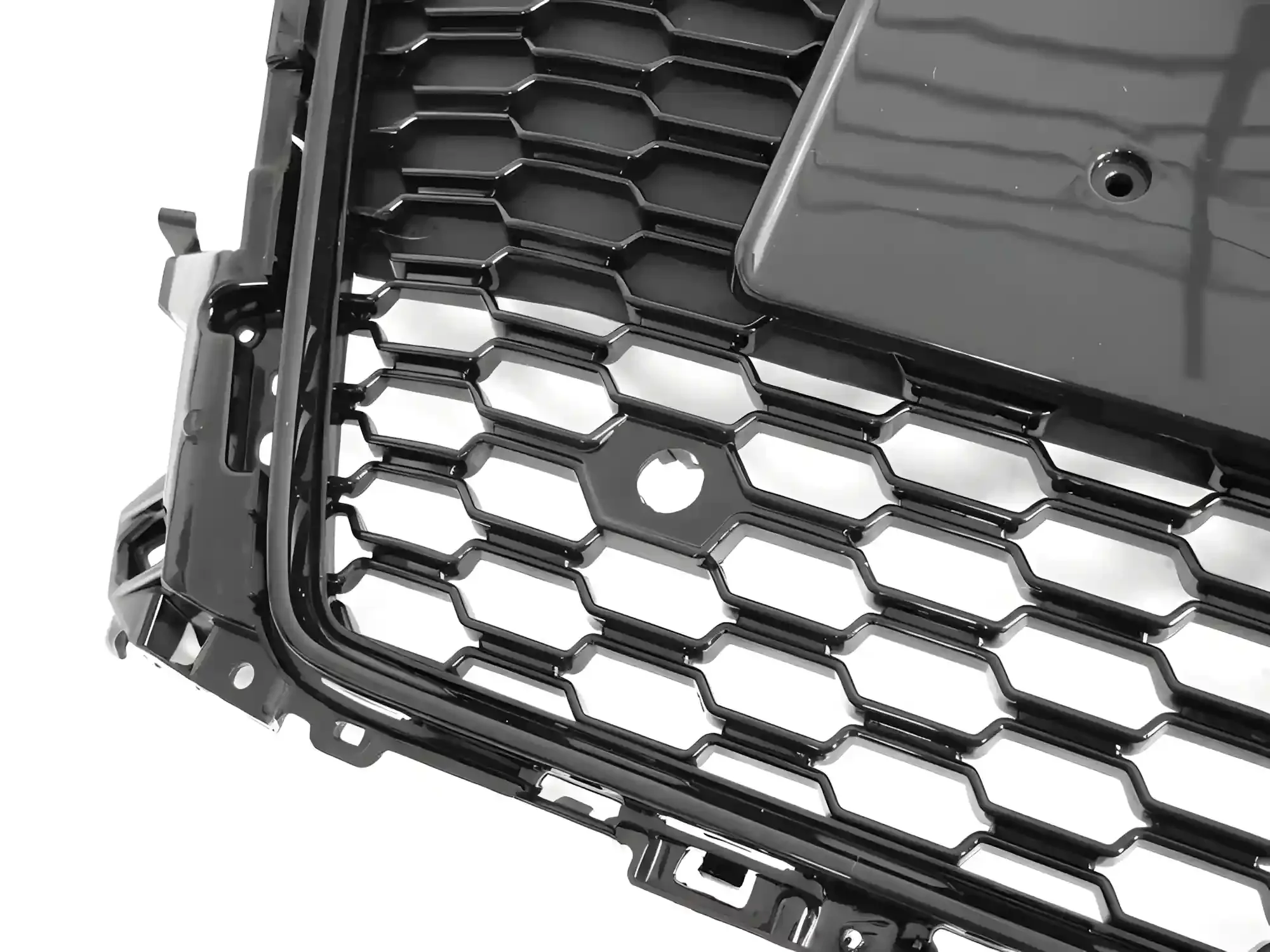 Grill Audi TT (8S) 2014 - 2018 │ Sportsgrill RS-stil - svart høyglans PDC – bilde 3